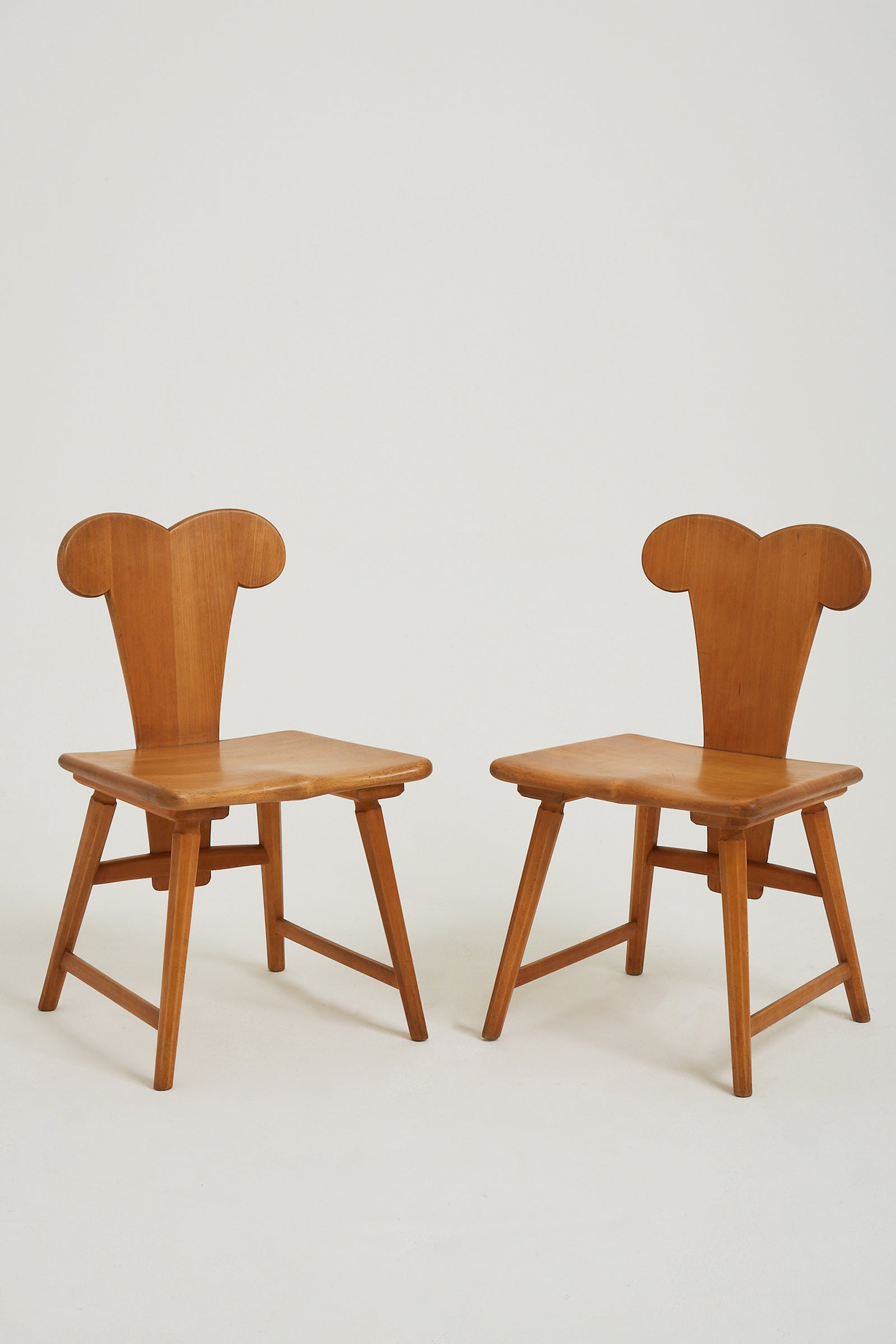 7225- Pair of Cloverleaf Chairs by Möbel Simmen, 1937