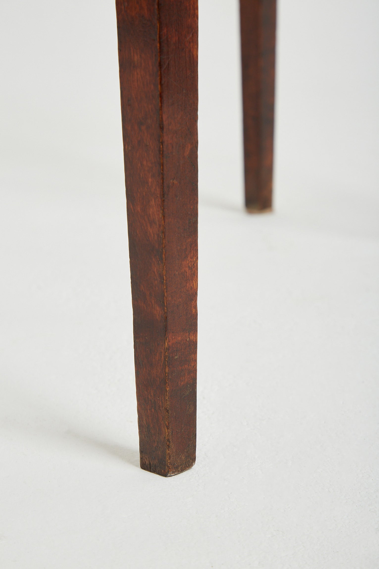 19th Century Birch Tall Side Table