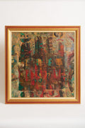 7477-   Abstract Painting by Andrii Bludov 'Born 1962'