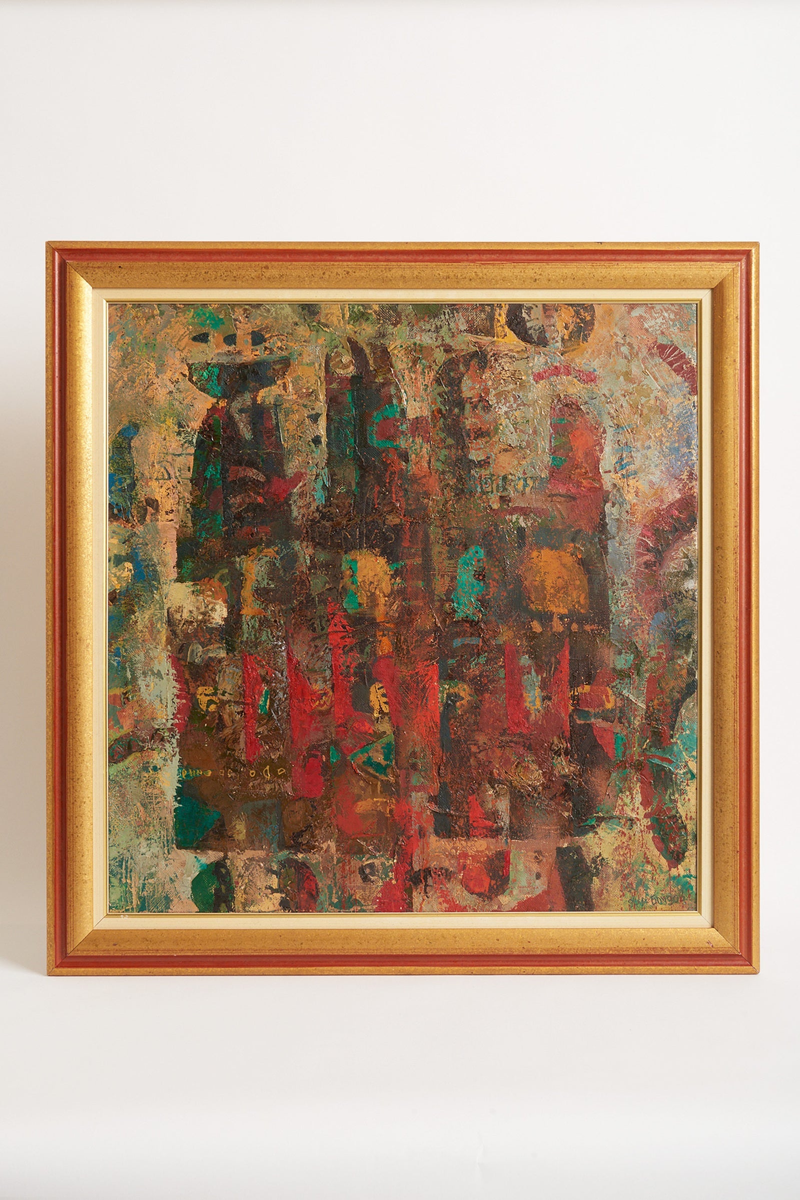 7477-   Abstract Painting by Andrii Bludov 'Born 1962'