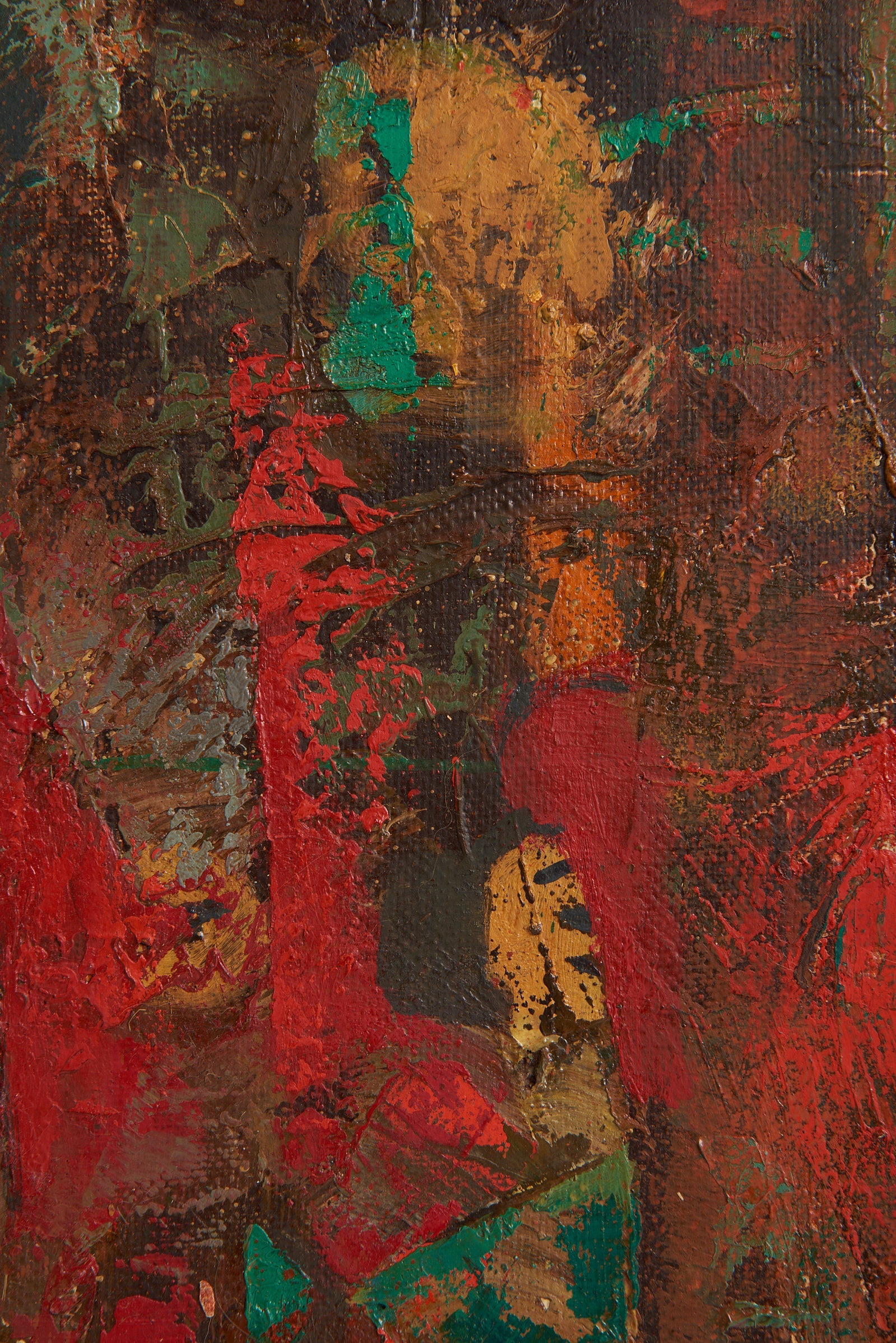 Abstract Painting by Andrii Bludov 'Born 1962'