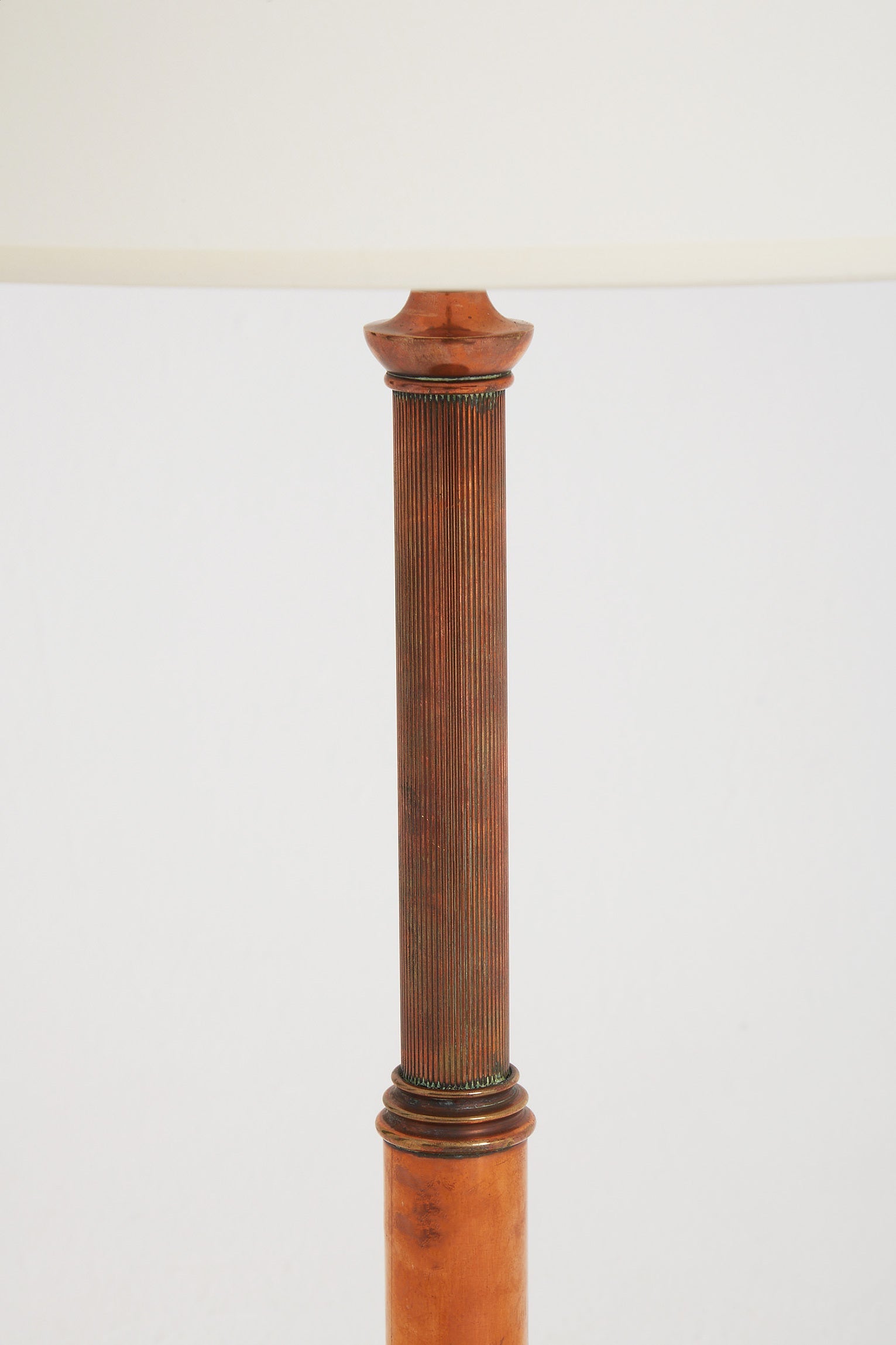 Early 20th Century Copper Table Lamp