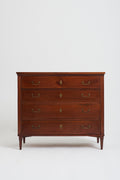 7515- 19th Century Swedish Mahogany Chest of Drawers