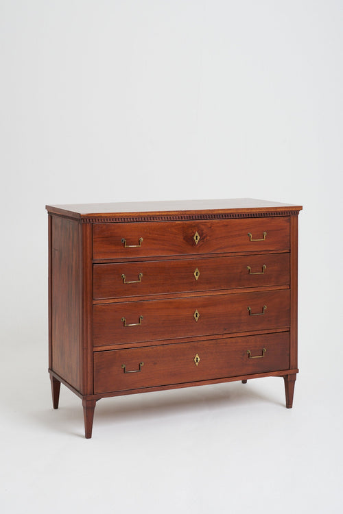 19th Century Swedish Mahogany Chest of Drawers