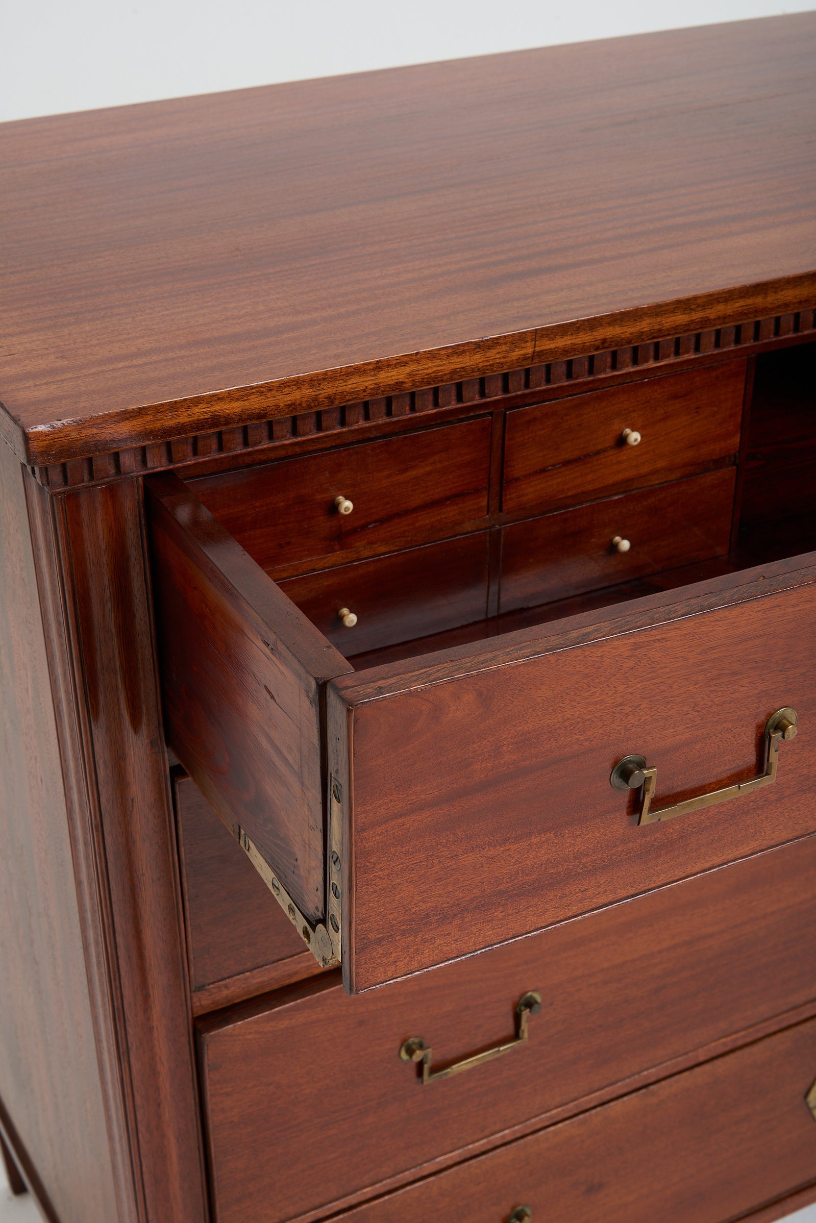 19th Century Swedish Mahogany Chest of Drawers