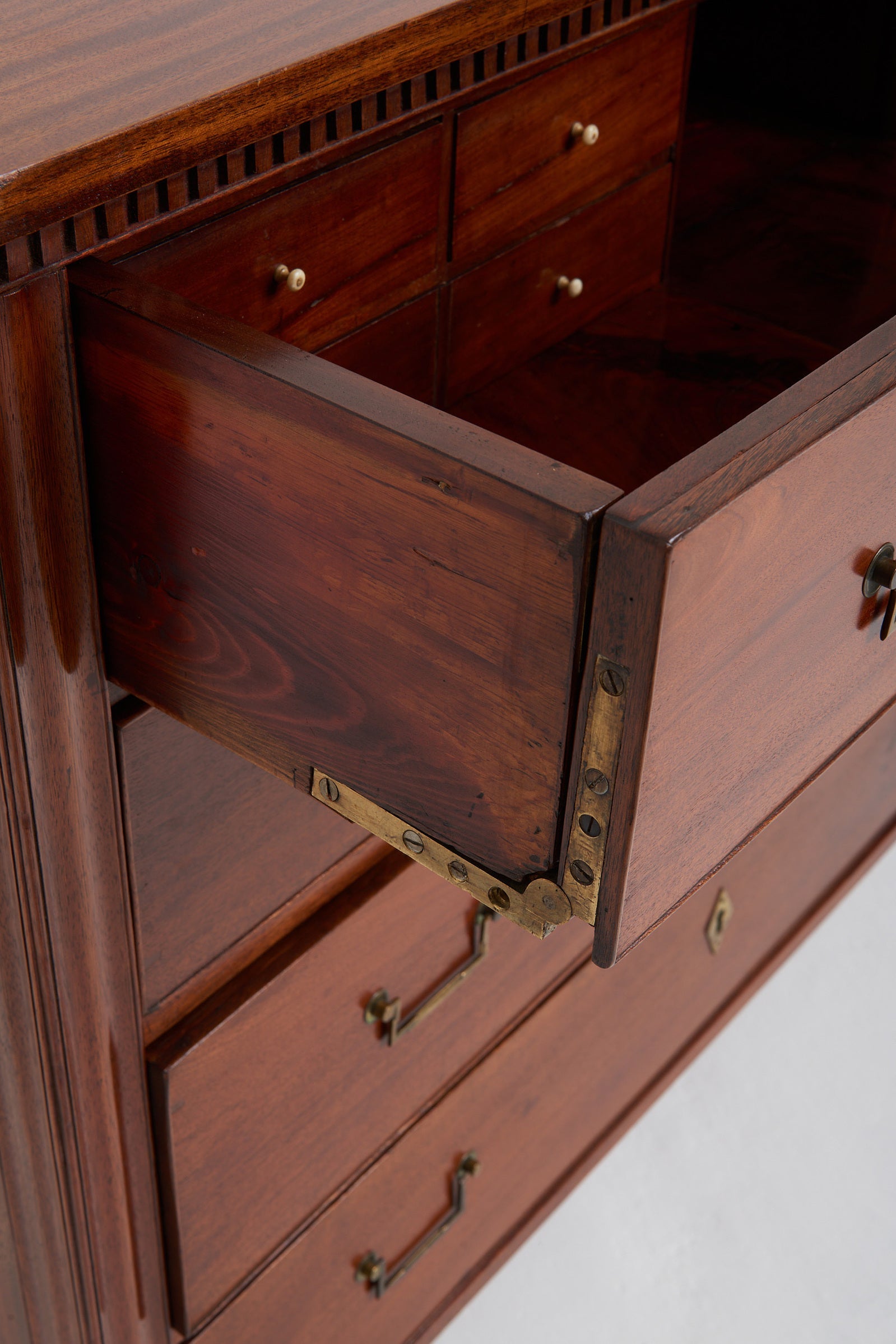 19th Century Swedish Mahogany Chest of Drawers