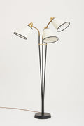 7532- Mid-Century Three-Arm Floor Lamp