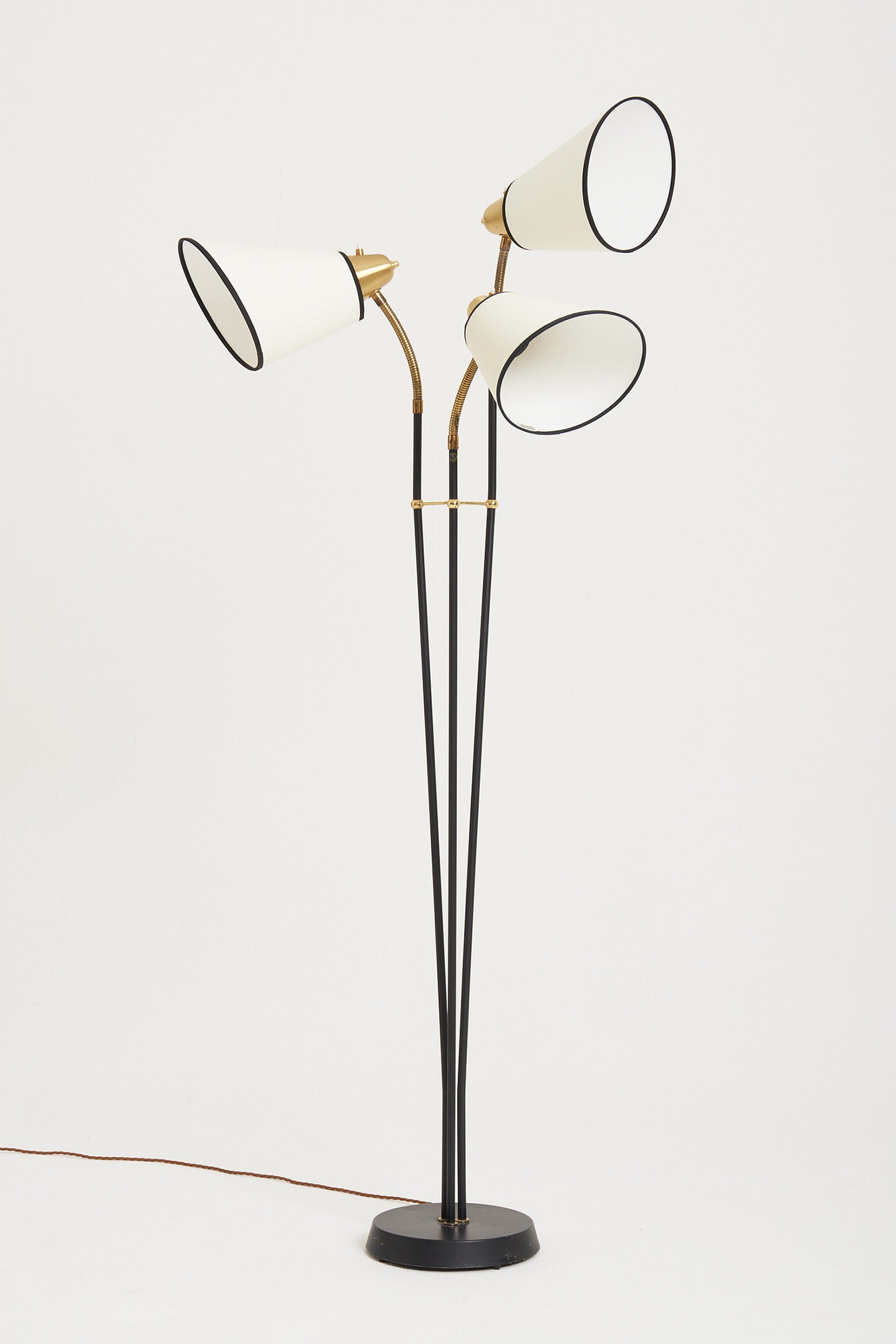 Mid-Century Three-Arm Floor Lamp