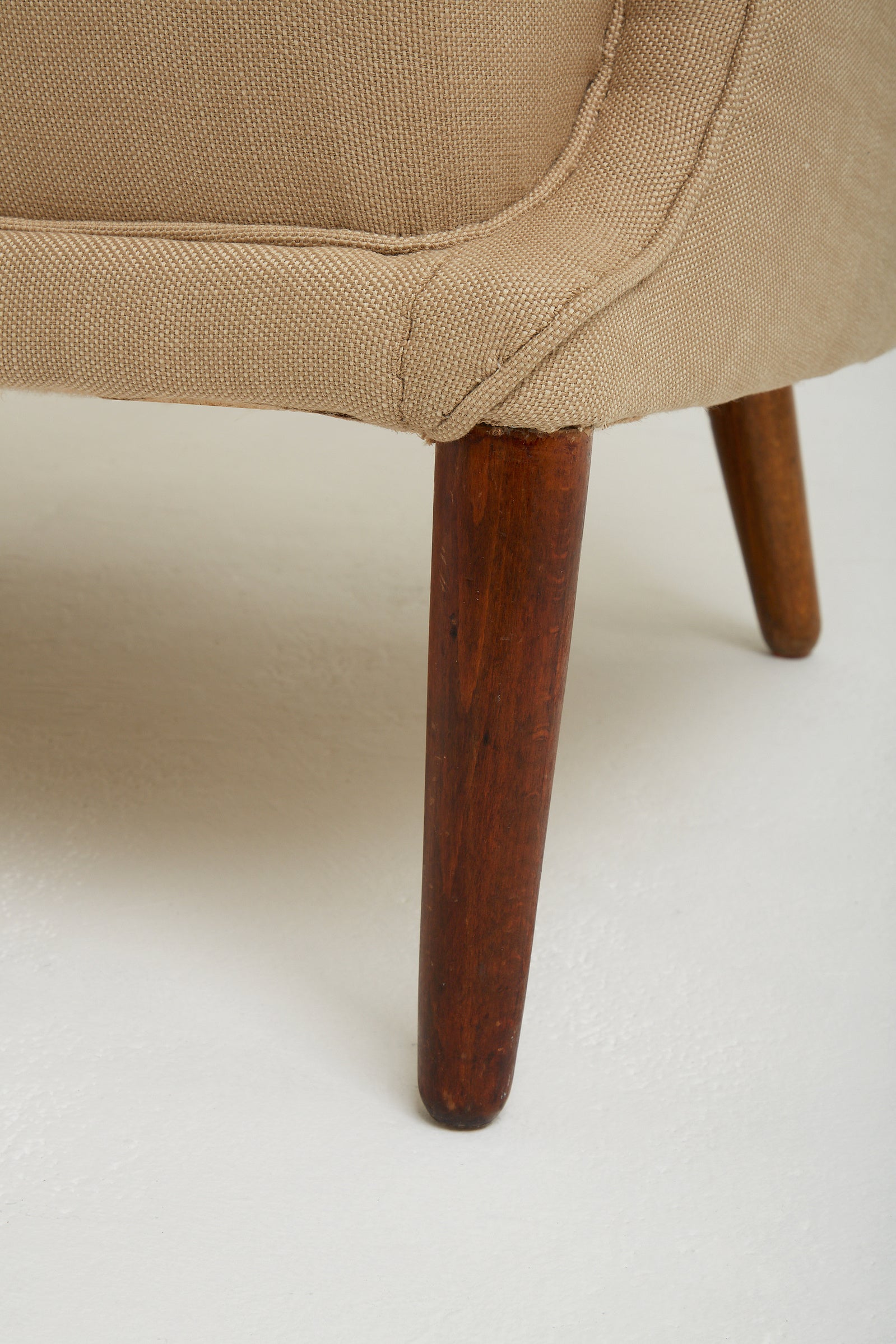 Swedish Modern Buttoned Sofa