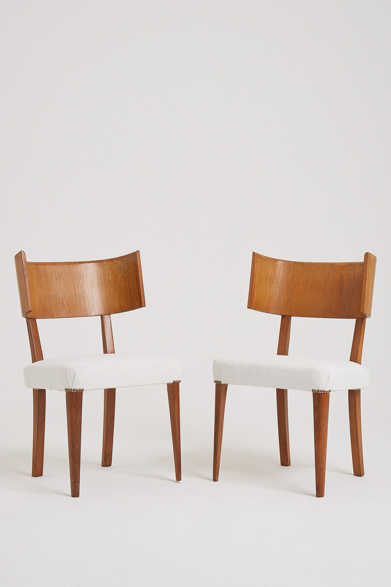 7576- Pair of Swedish Grace Klimsos Chairs