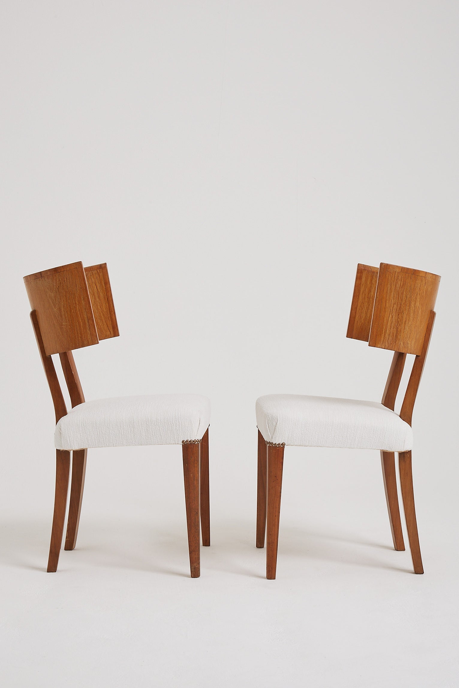 Pair of Swedish Grace Klimsos Chairs