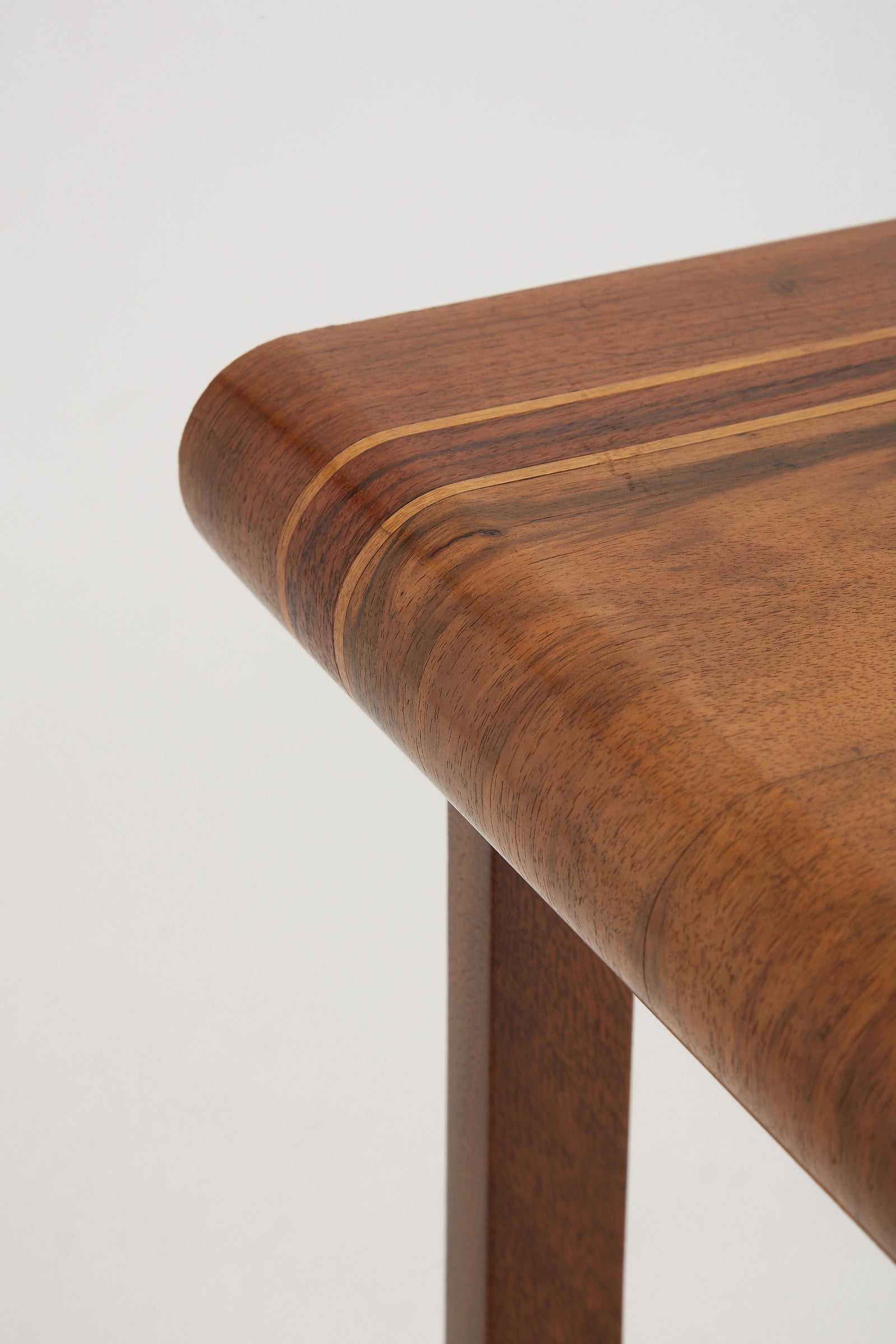 Art Deco Walnut Side Table