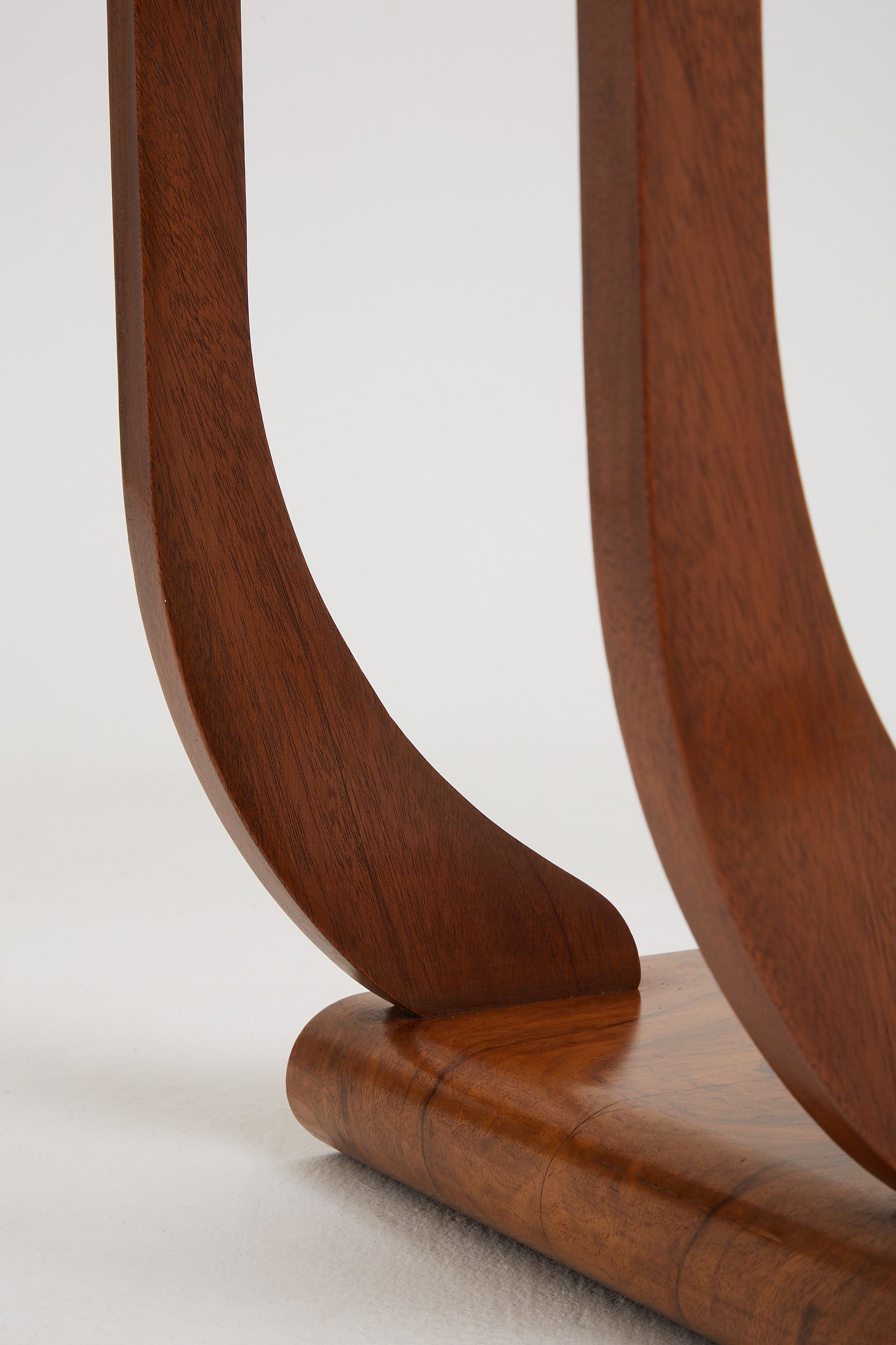 Art Deco Walnut Side Table