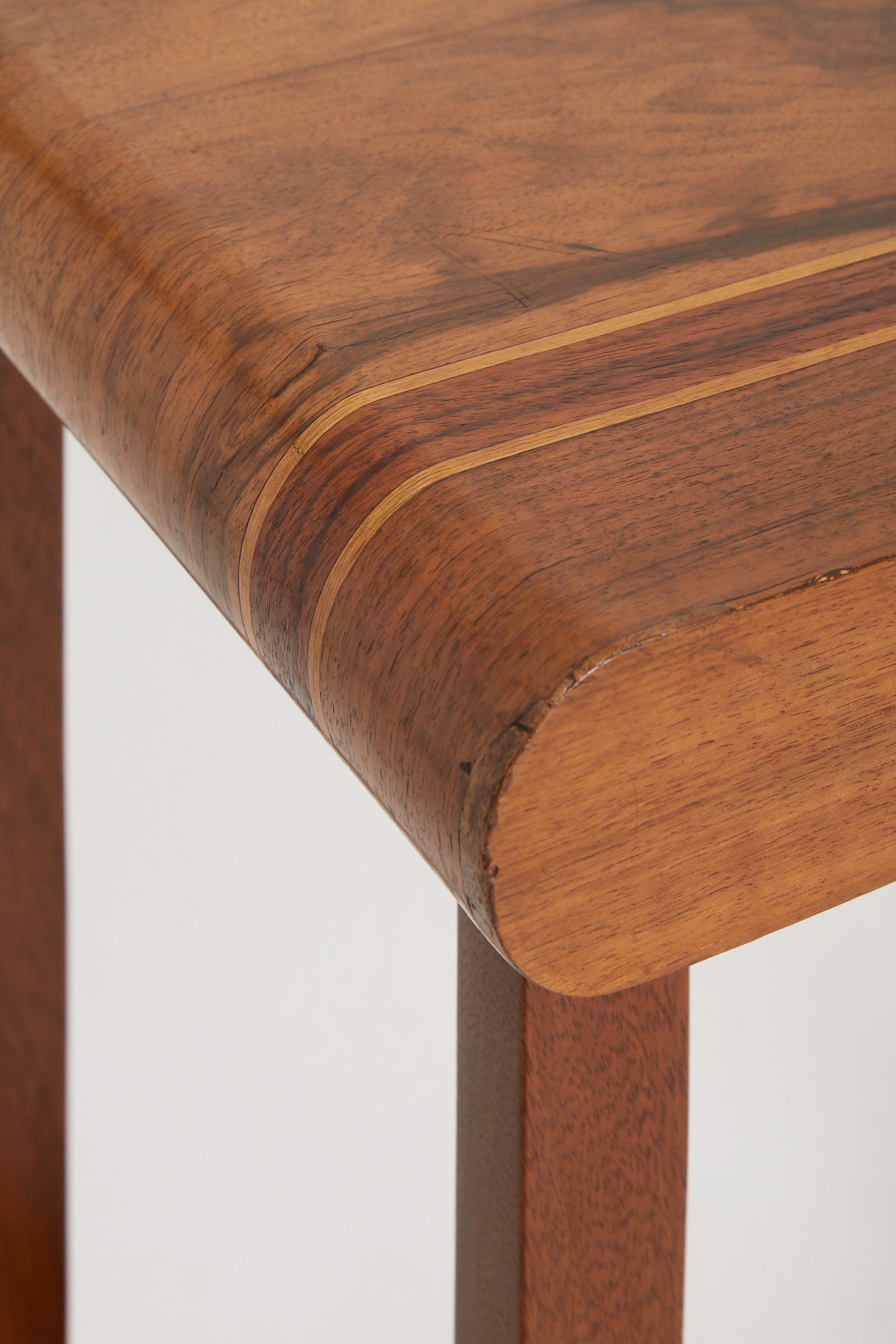 Art Deco Walnut Side Table