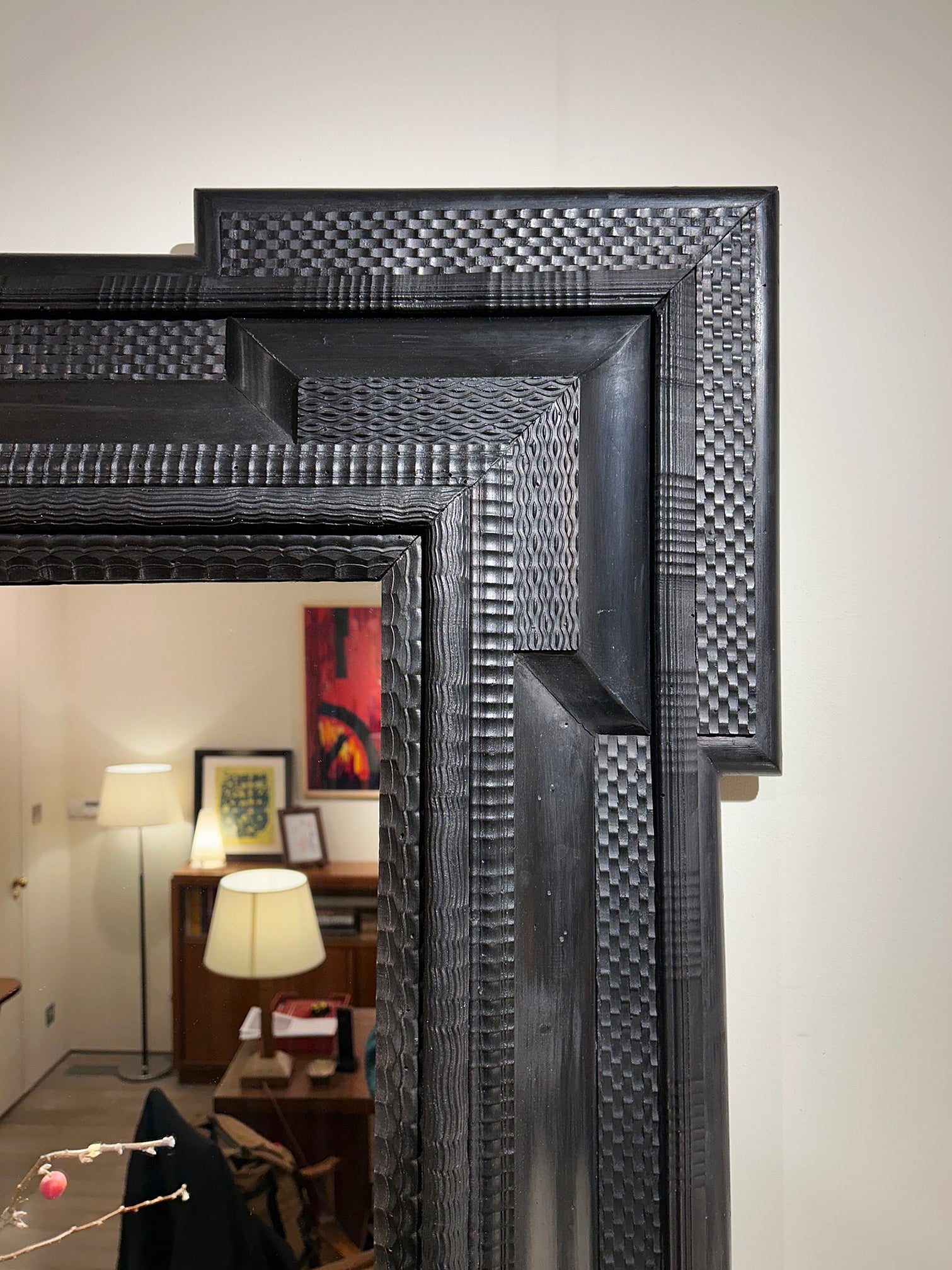 Large Flemish Style Mirror