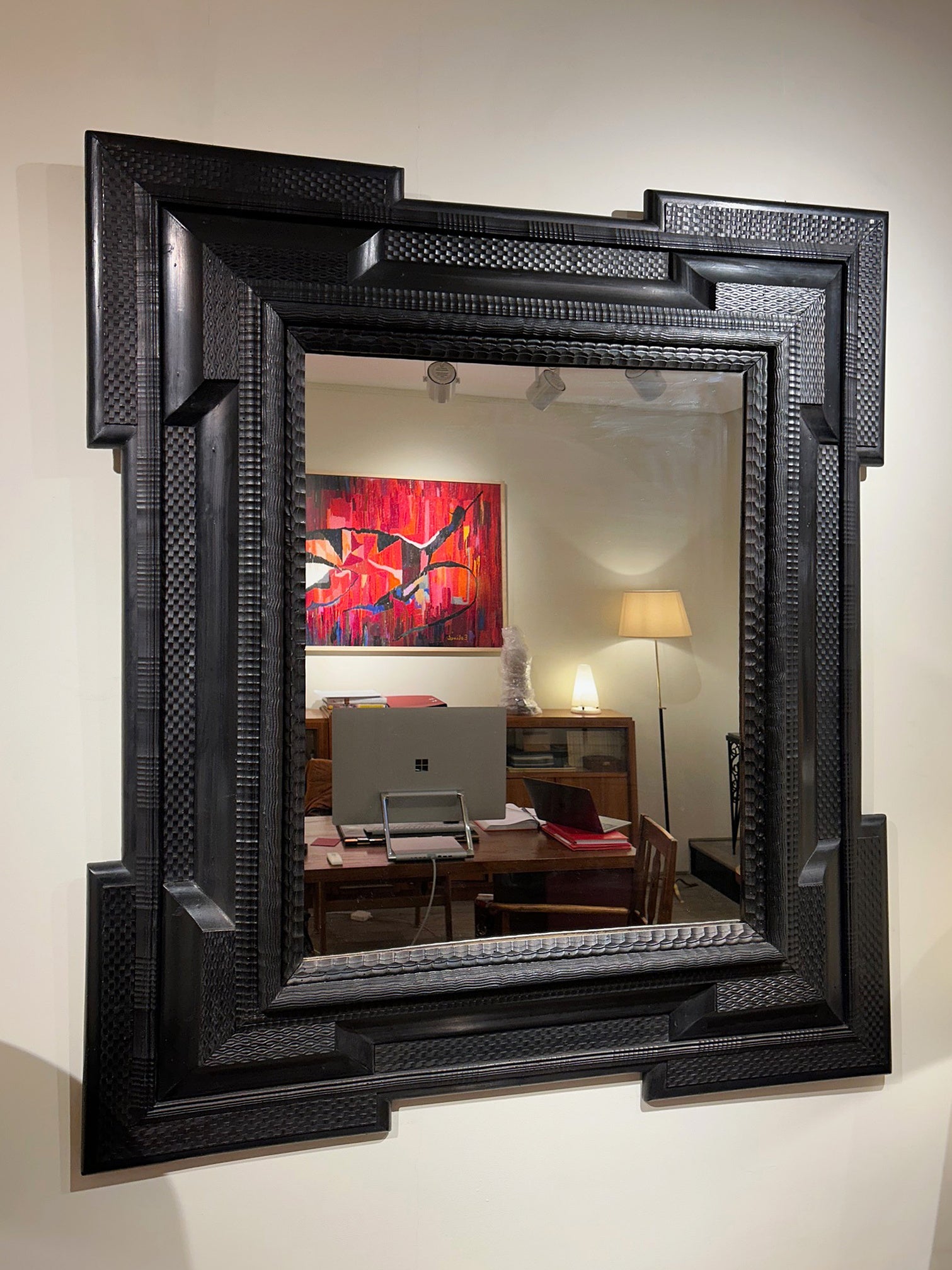 Large Flemish Style Mirror