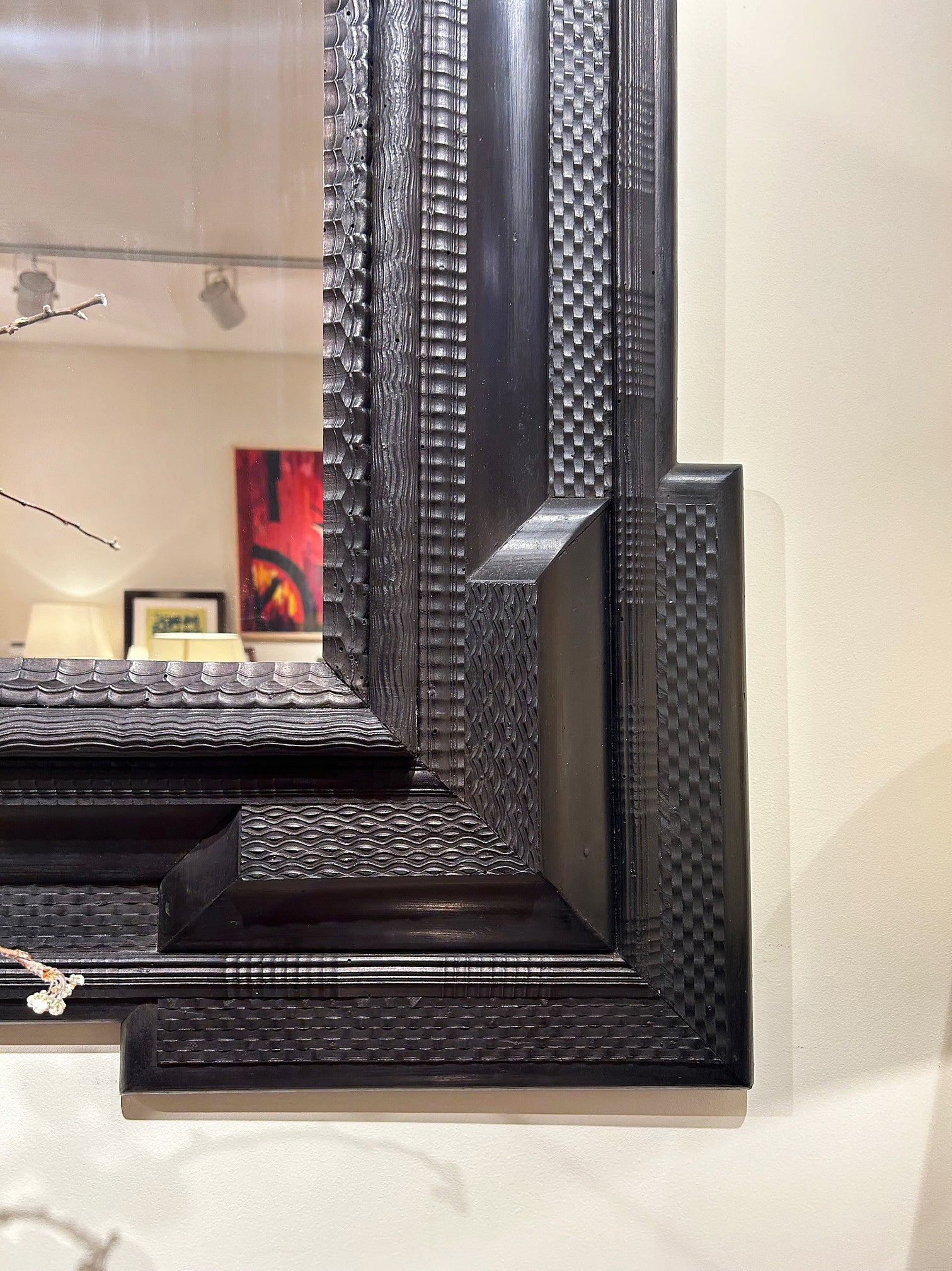 Large Flemish Style Mirror