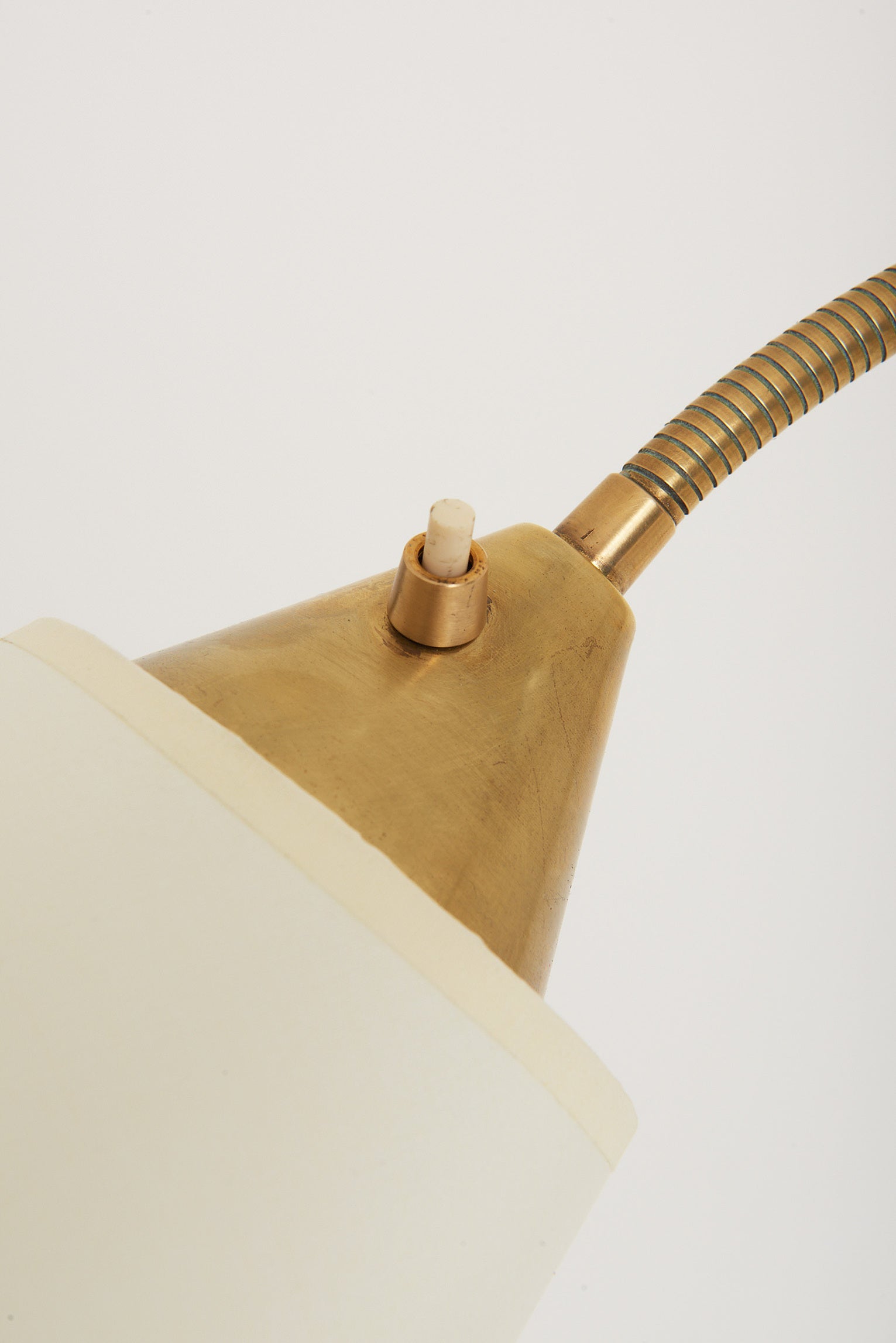 Mid-Century Brass Two-Arm Floor Lamp