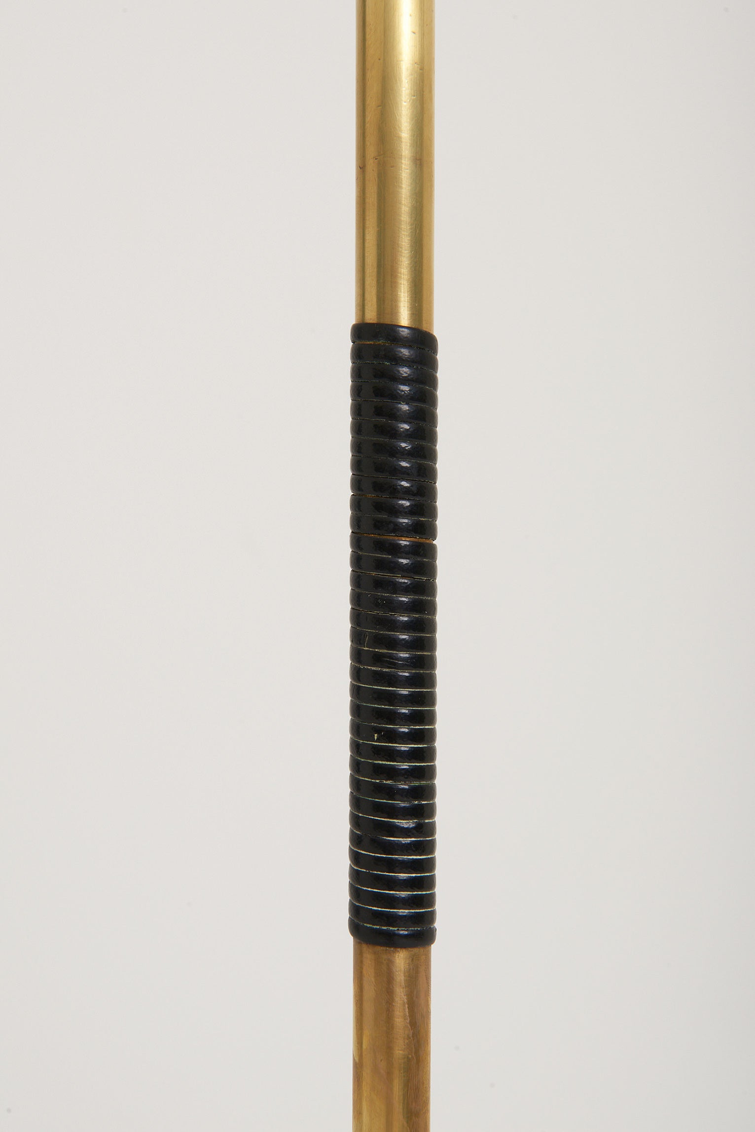 Mid-Century Brass Two-Arm Floor Lamp