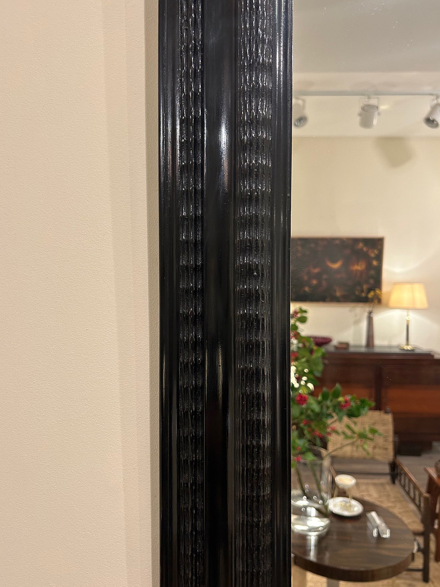 Flemish Style Ripple Frame Mirror