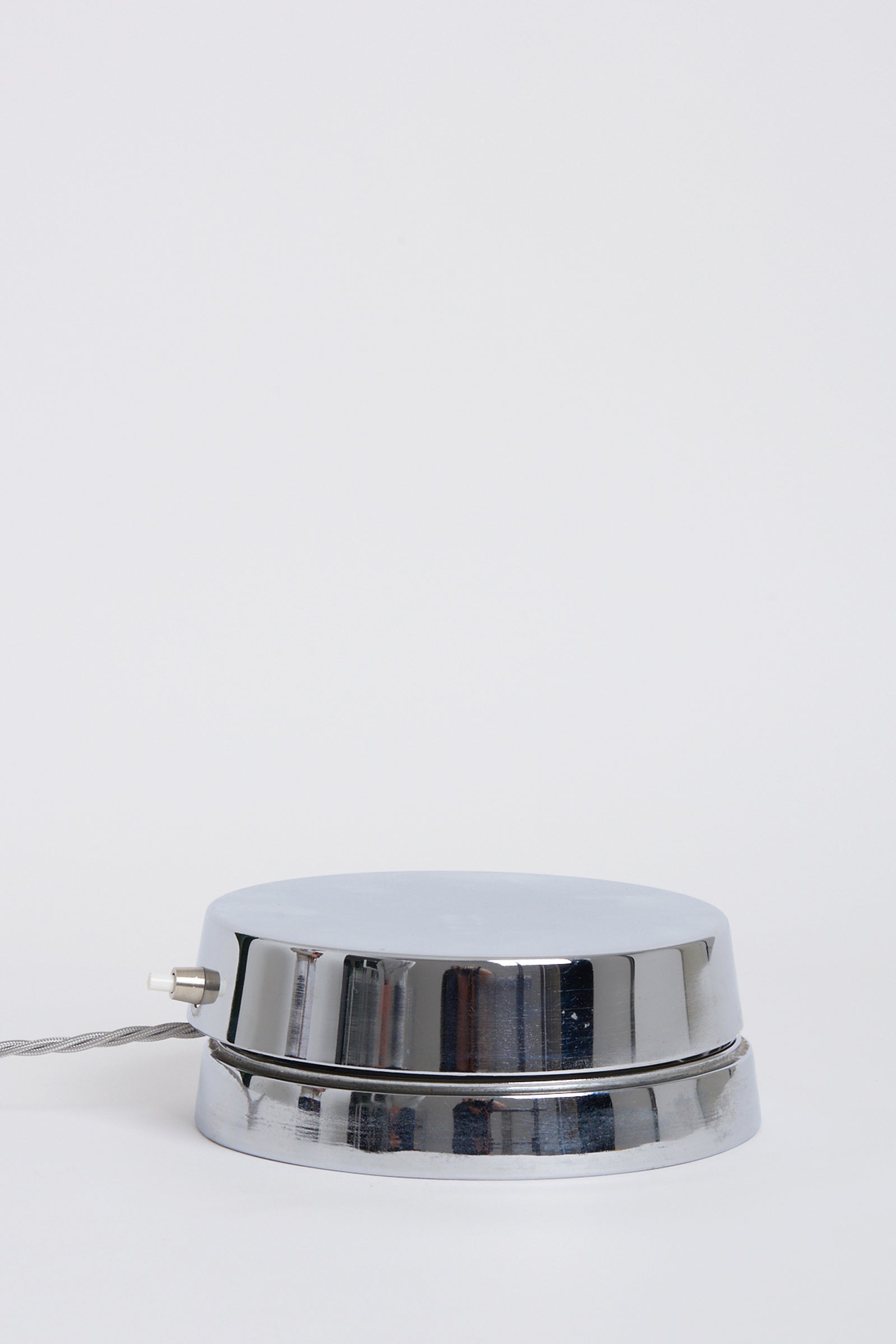Mid-Century Nickel Articulated Table Lamp
