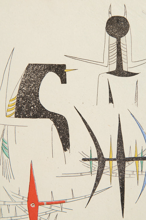 A Lithograph by Wilfredo Lam (1902-1982)
