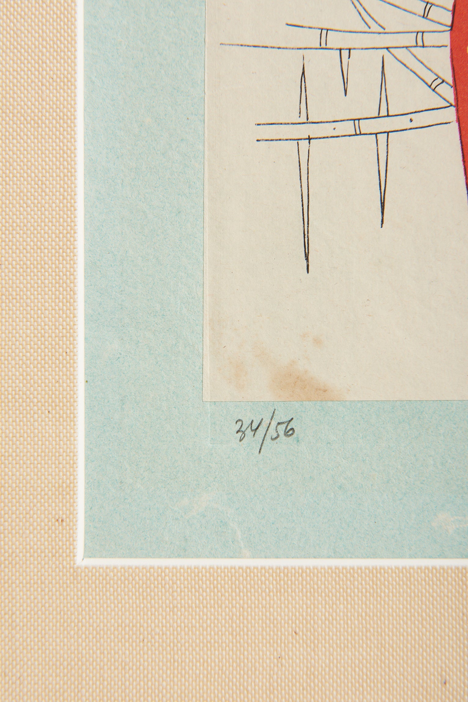 A Lithograph by Wilfredo Lam (1902-1982)