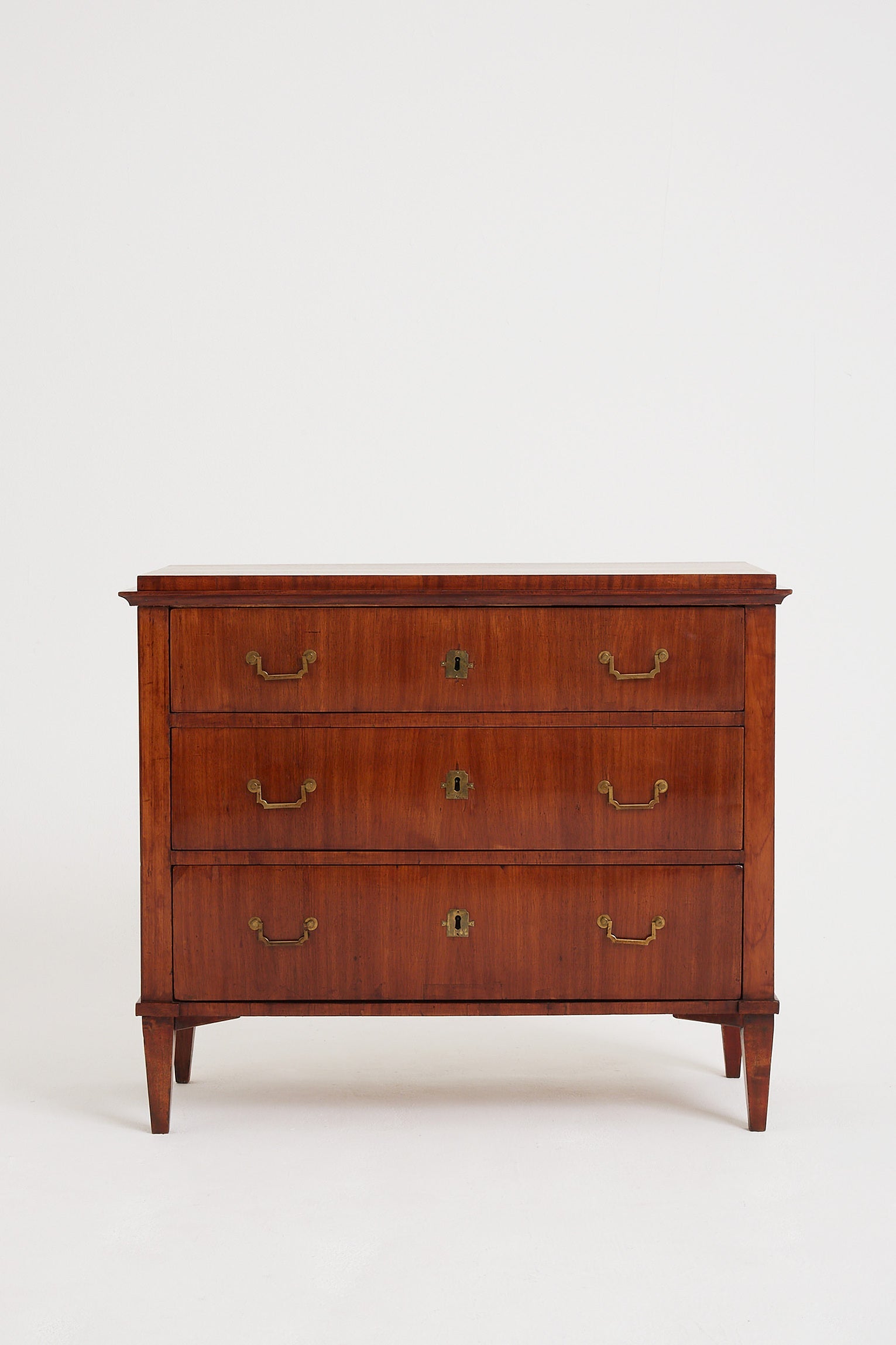 7737- 19th Century Swedish Mahogany Chest of Drawers
