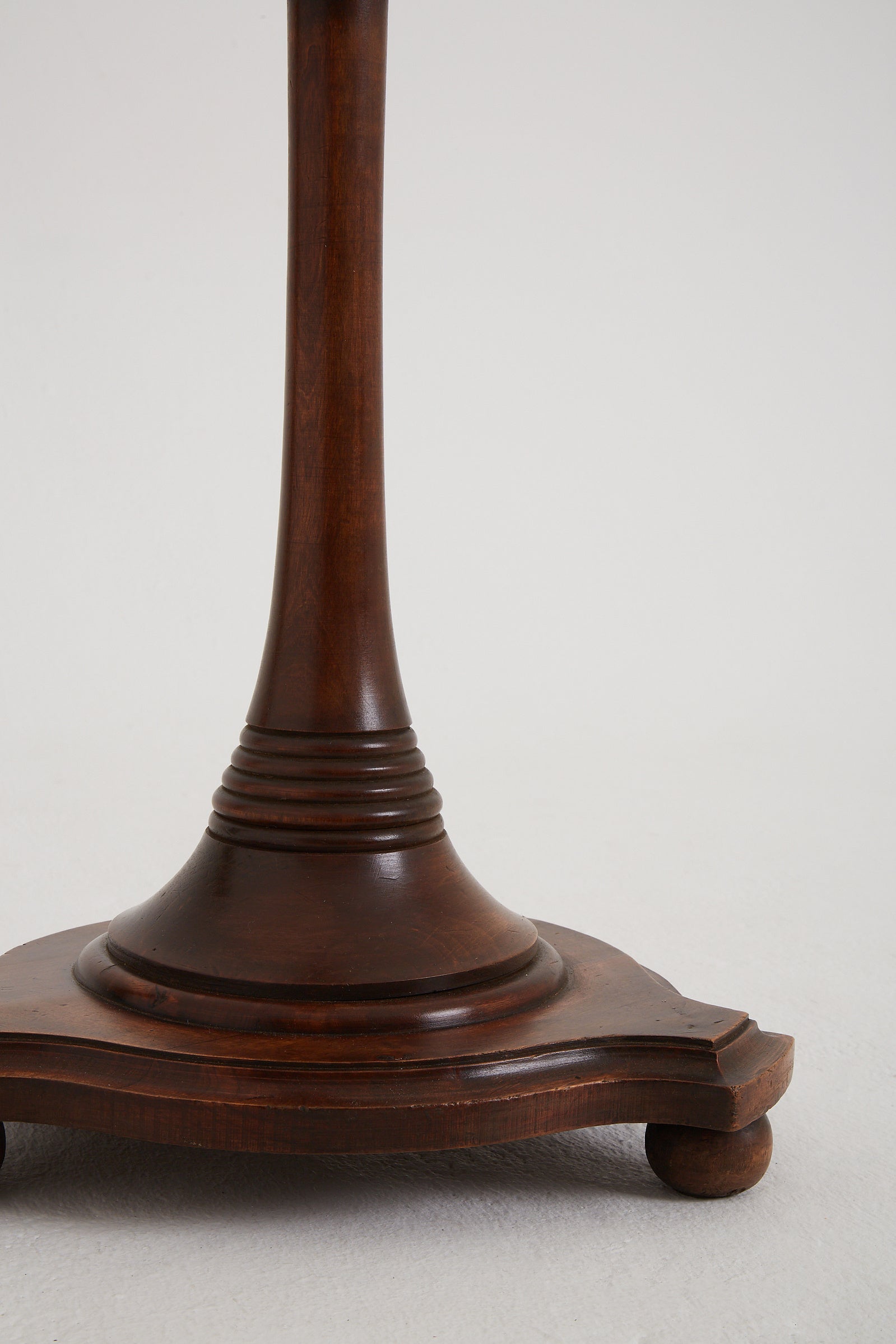 Art Deco Oak Floor Lamp