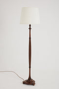 7741- Art Deco Oak Floor Lamp