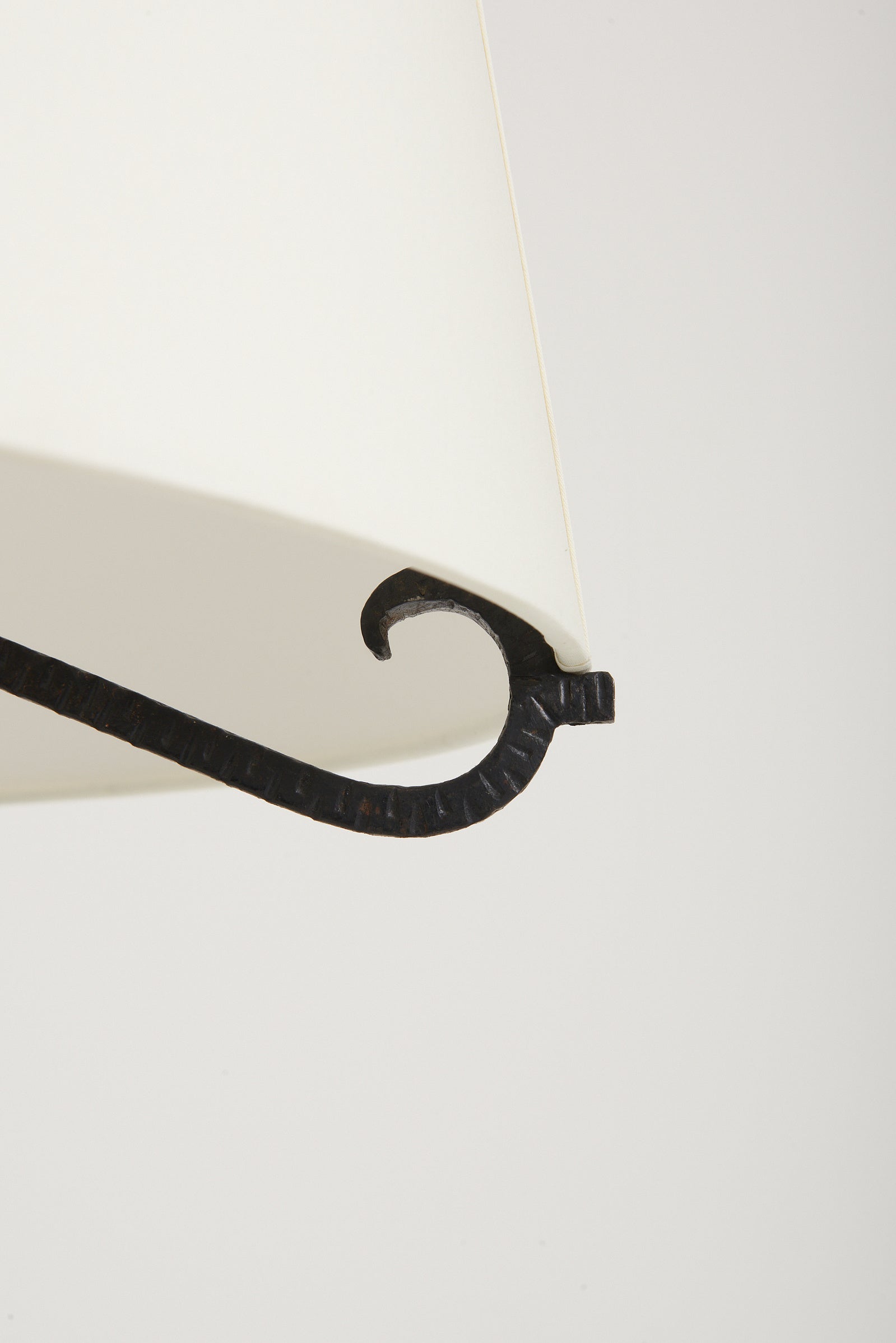 Art Deco Wrought Iron Floor Lamp