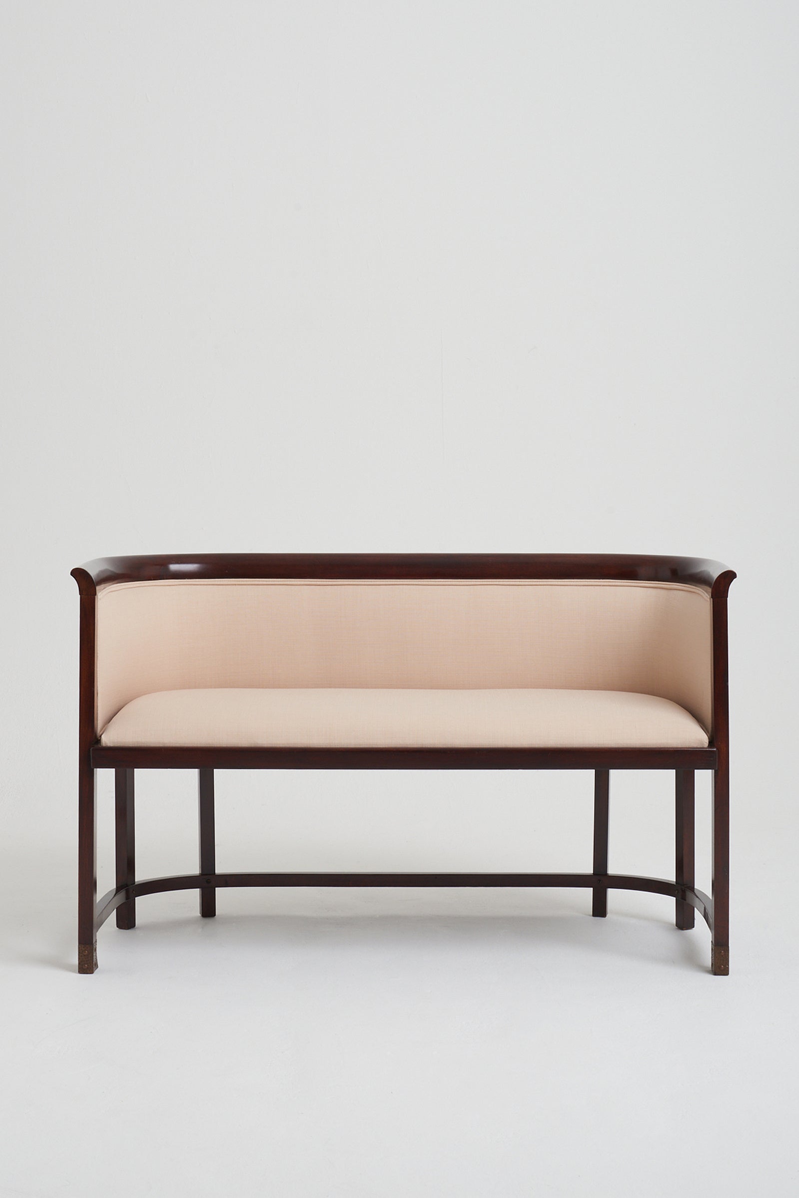 7754- Vienna Secession Settee, Att. to Joseph Hoffmann