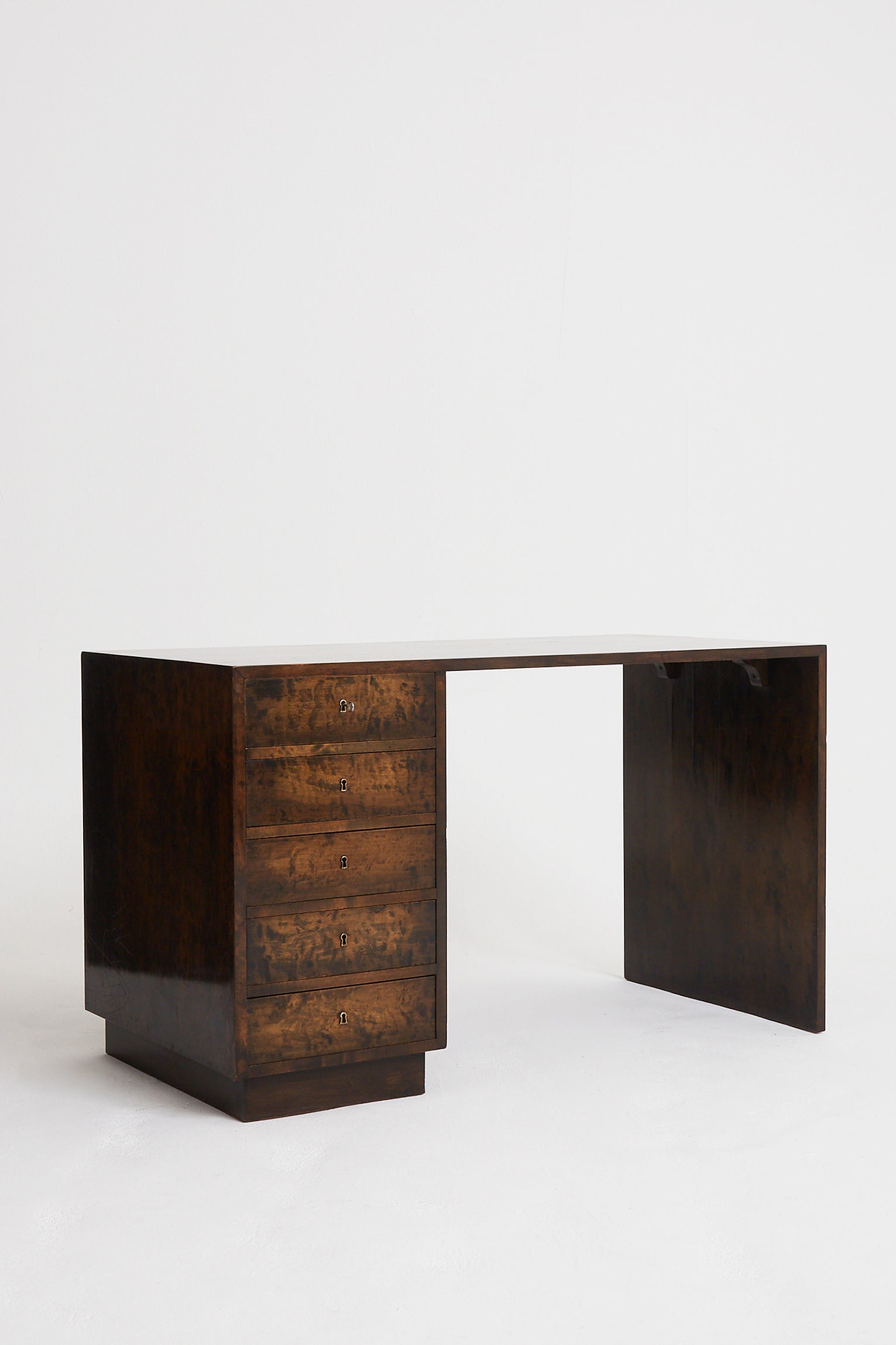 7755- Swedish Grace Birch Desk