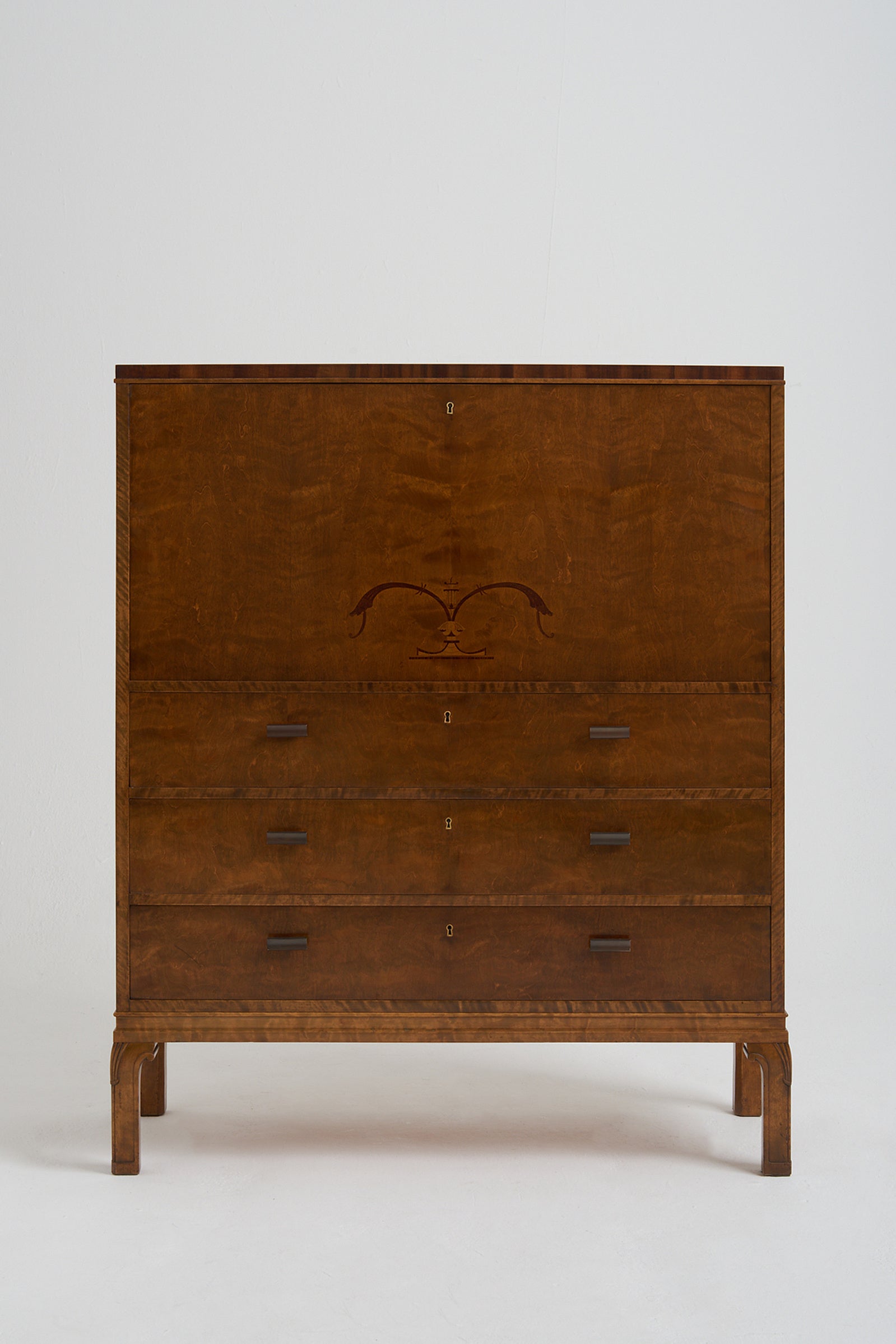 Swedish Grace Secretaire Chest of Drawers