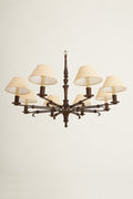7796- Gilt wrought Iron Chandelier