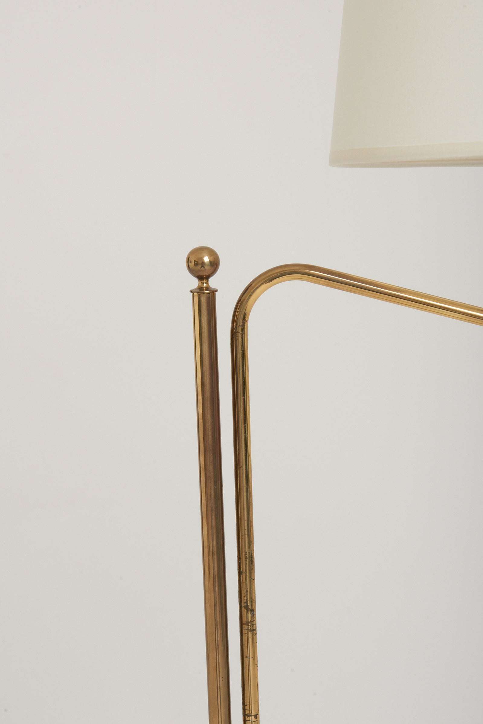 Brass Telescopic Floor Lamp by Bergboms