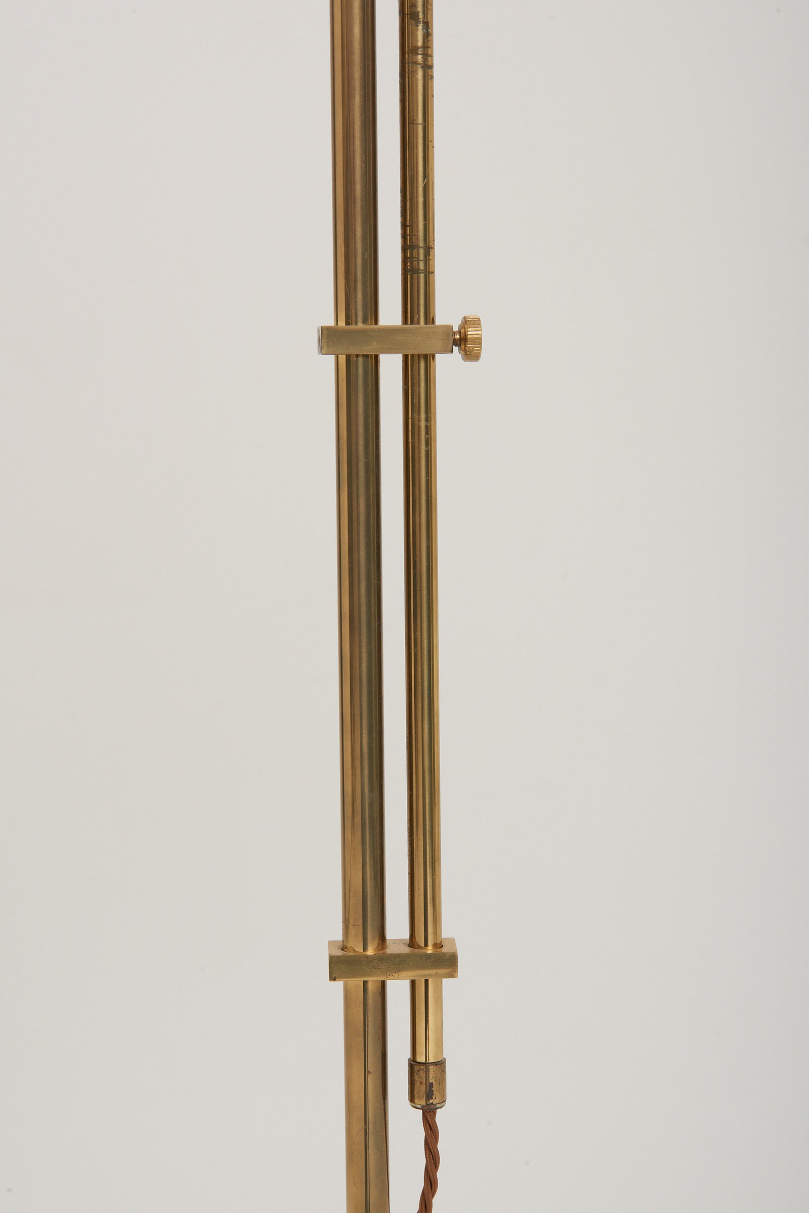 Brass Telescopic Floor Lamp by Bergboms