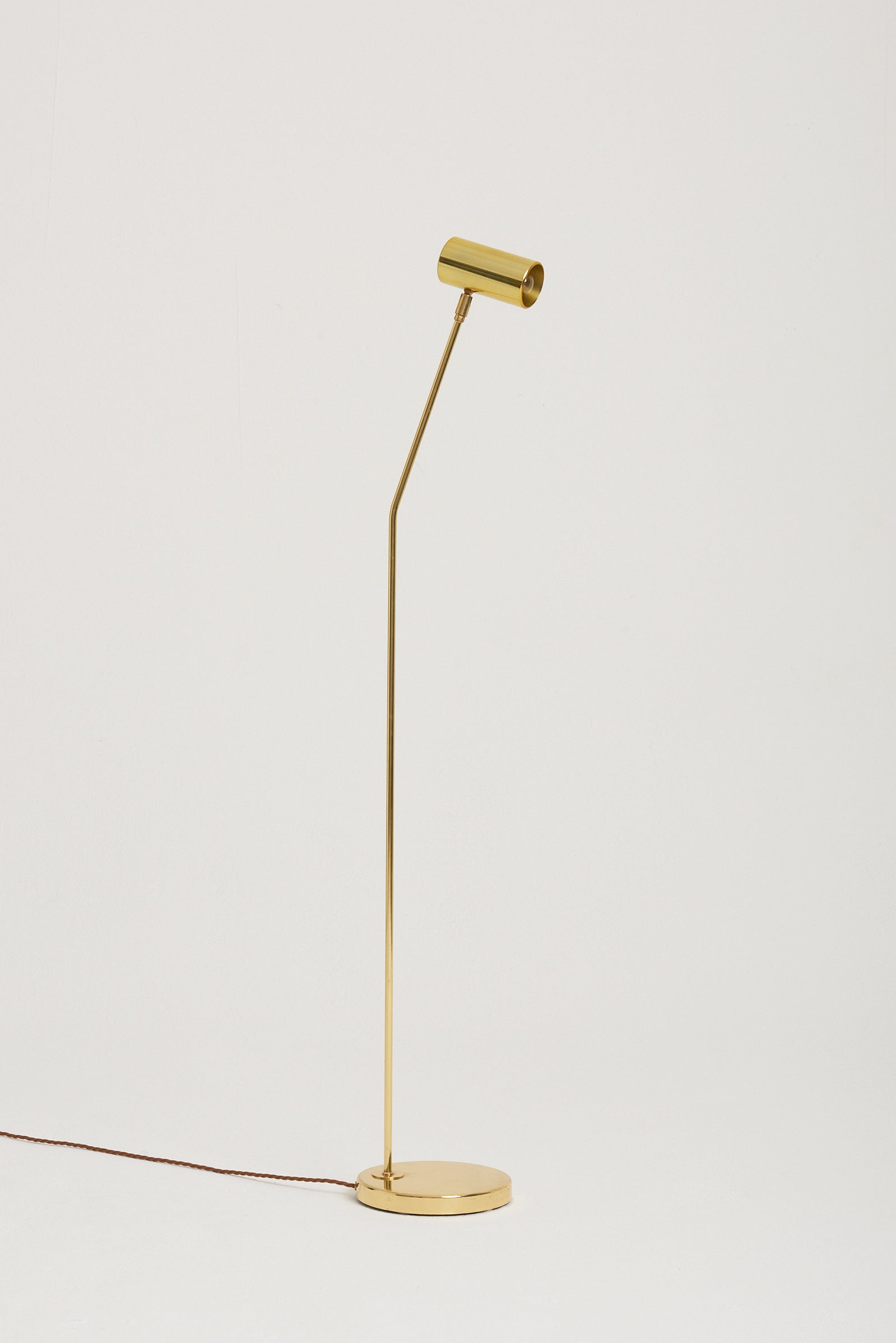 Brass Reading Floor Lamp