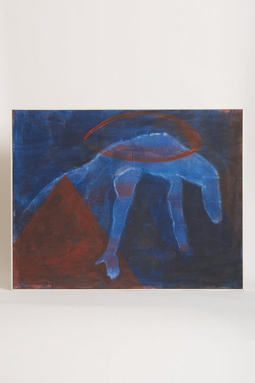 7804- Abstract Painting by Ulrika Wagner (1953-1999)