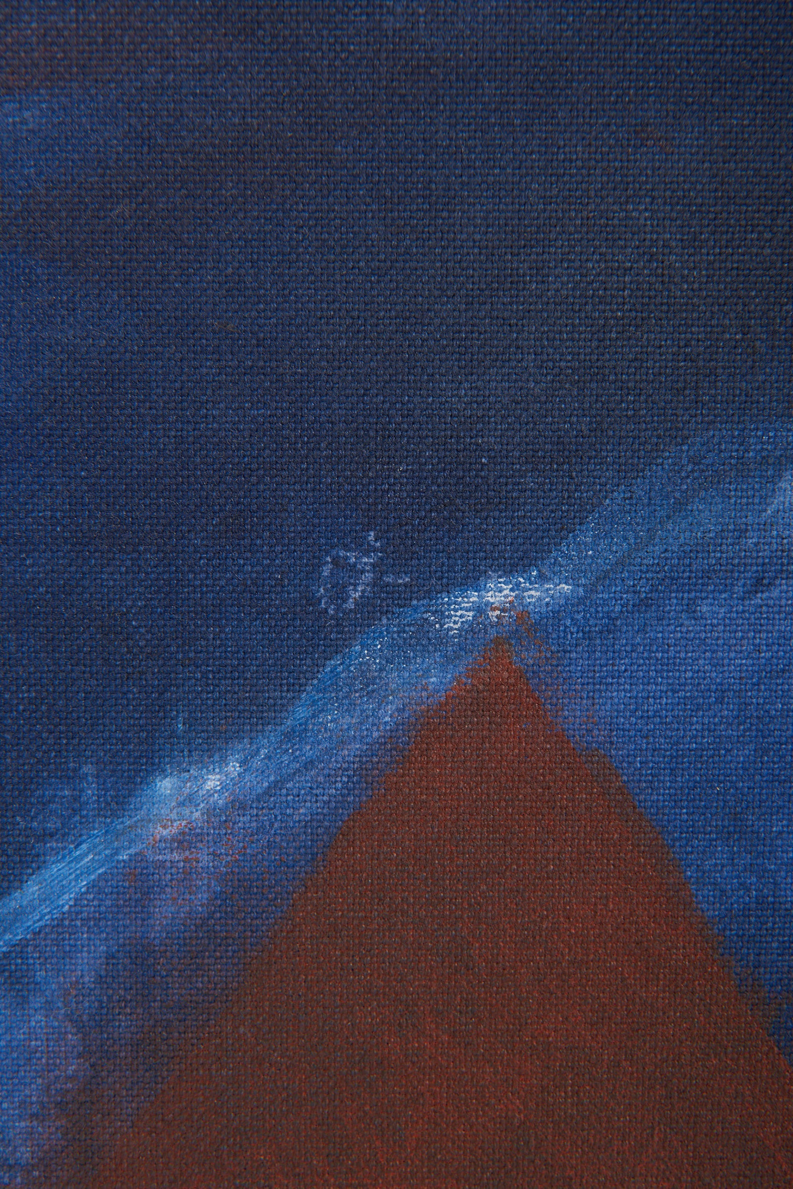 Abstract Painting by Ulrika Wagner (1953-1999)