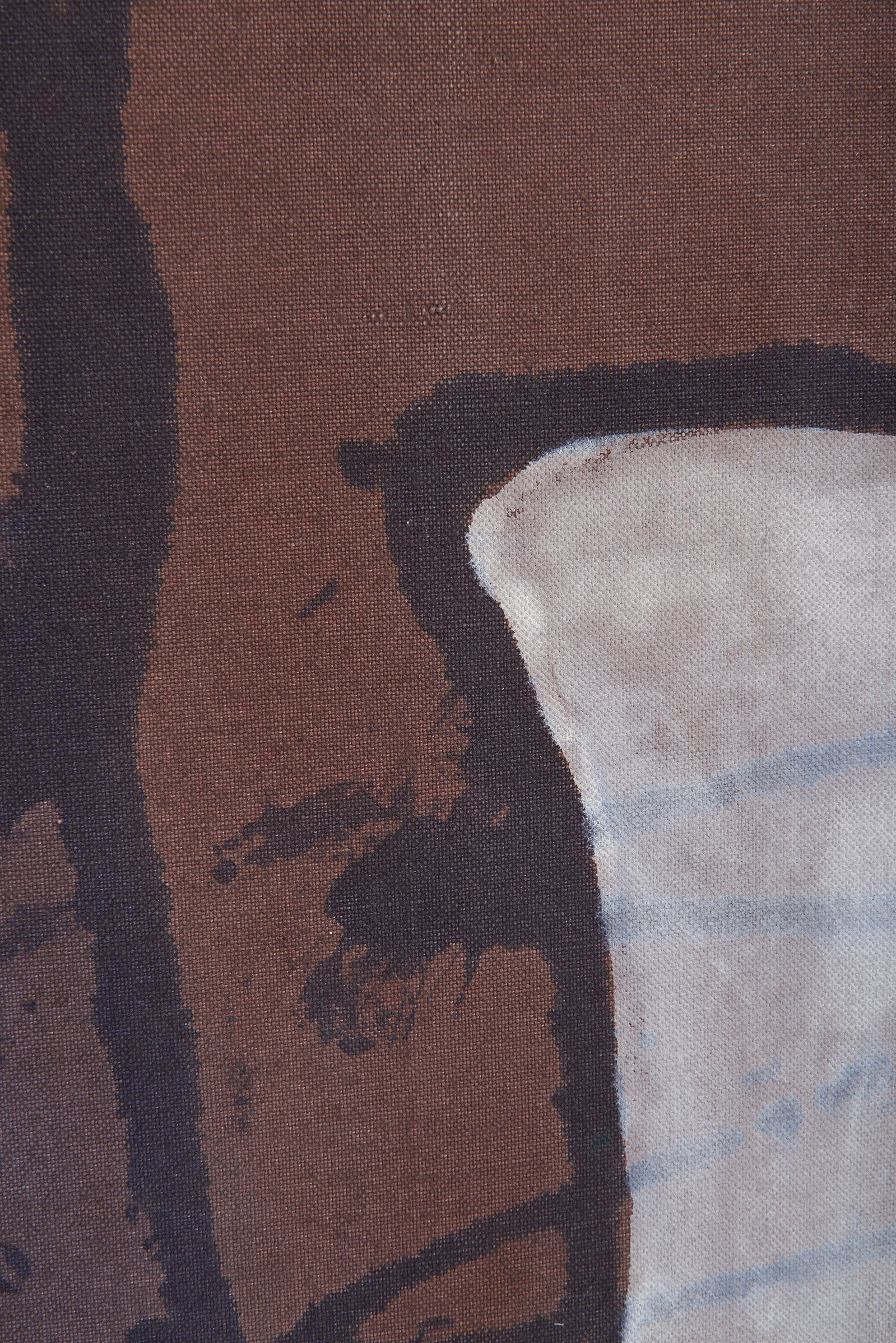 Very Large Abstract Painting by Ulrika Wagner (1953-1999)