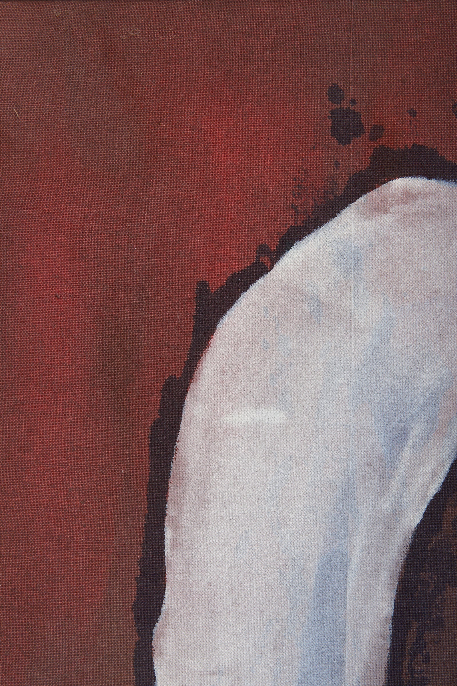 Very Large Abstract Painting by Ulrika Wagner (1953-1999)