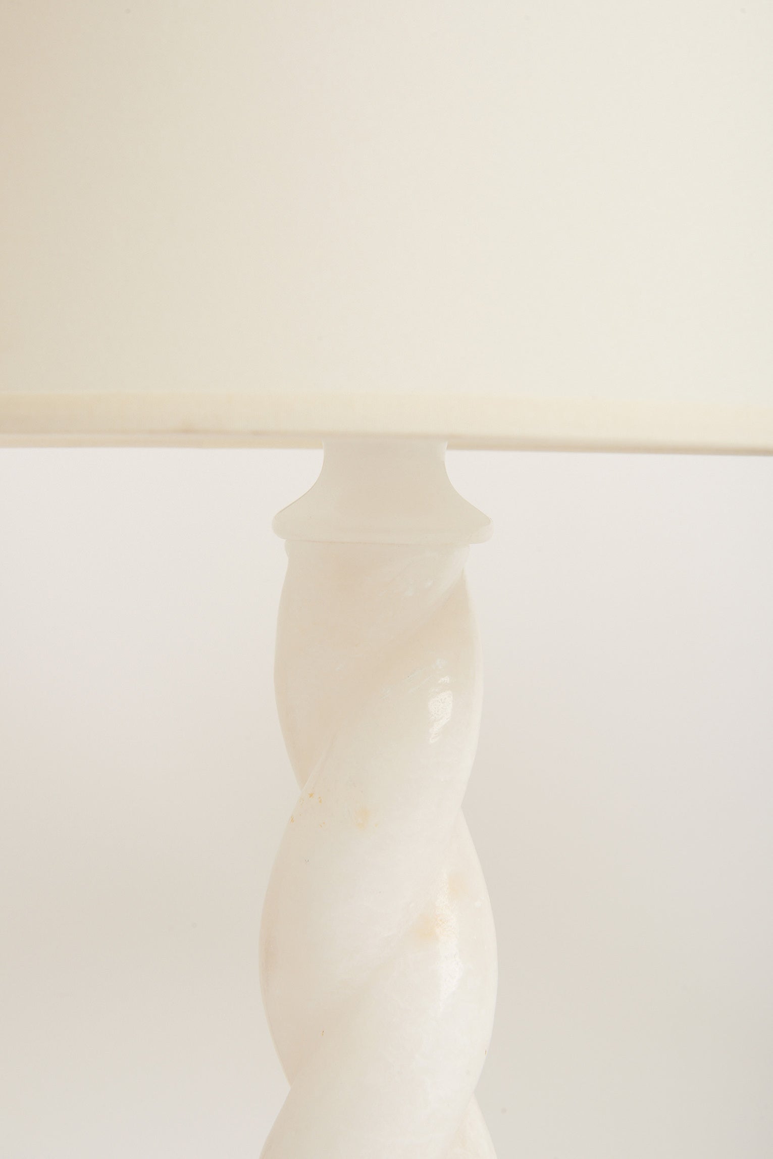 Pair of Art Deco Alabaster Table Lamps