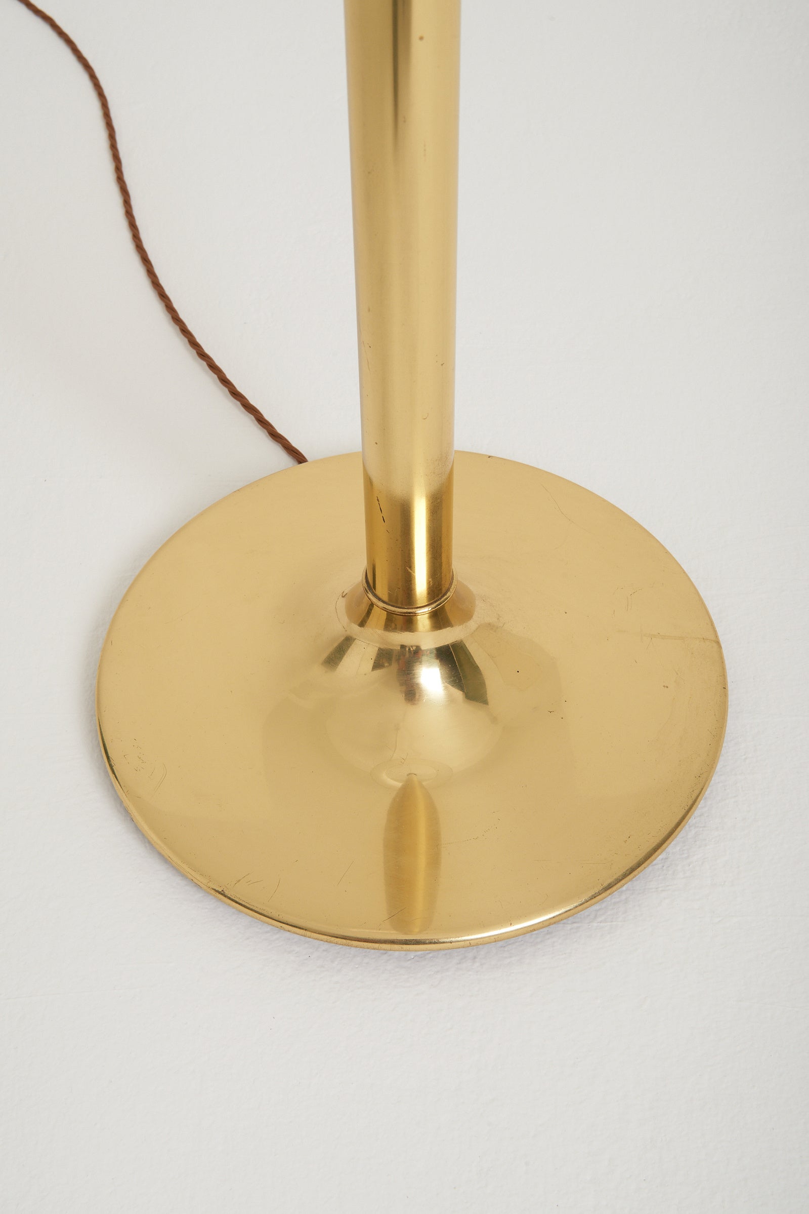 Pair of Mid-Century Brass Floor Lamps by Fagerhults belysning