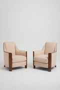 7829- Pair of Art Deco Armchairs