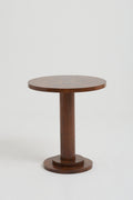 7835- Art Deco Walnut Side Table