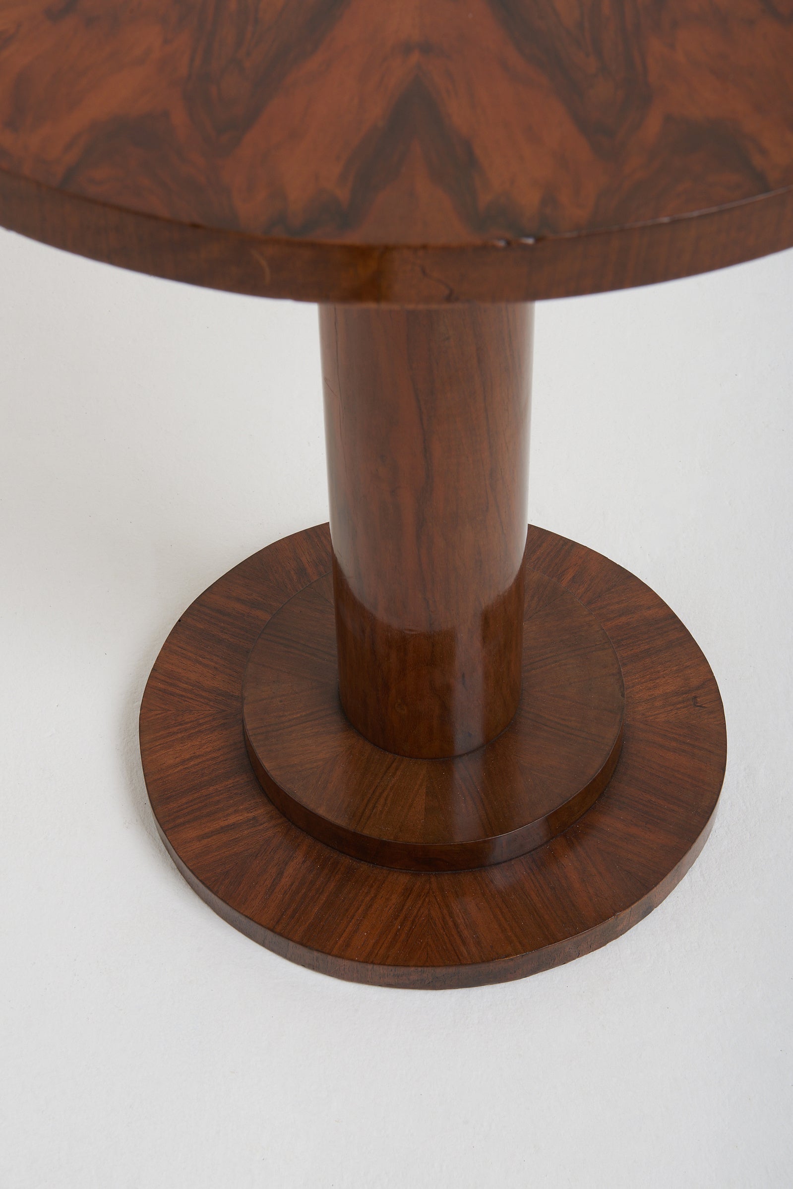 Art Deco Walnut Side Table