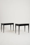 7837- Pair of Mid-Century Desk Console Tables