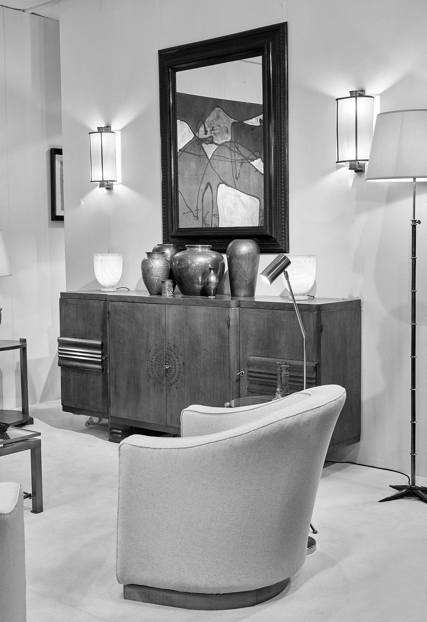 Pair of Art Deco Tub Armchairs