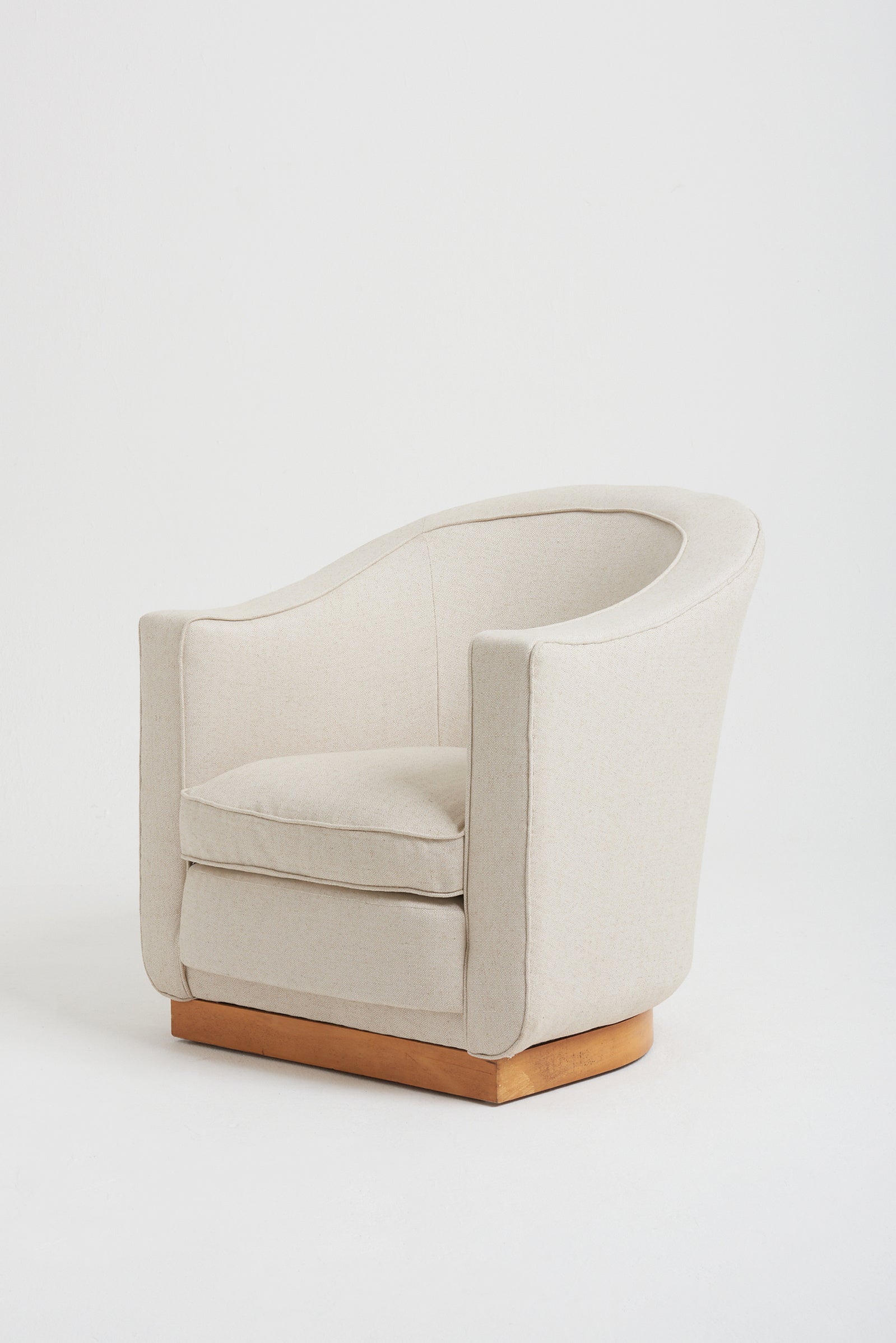 Pair of Art Deco Tub Armchairs